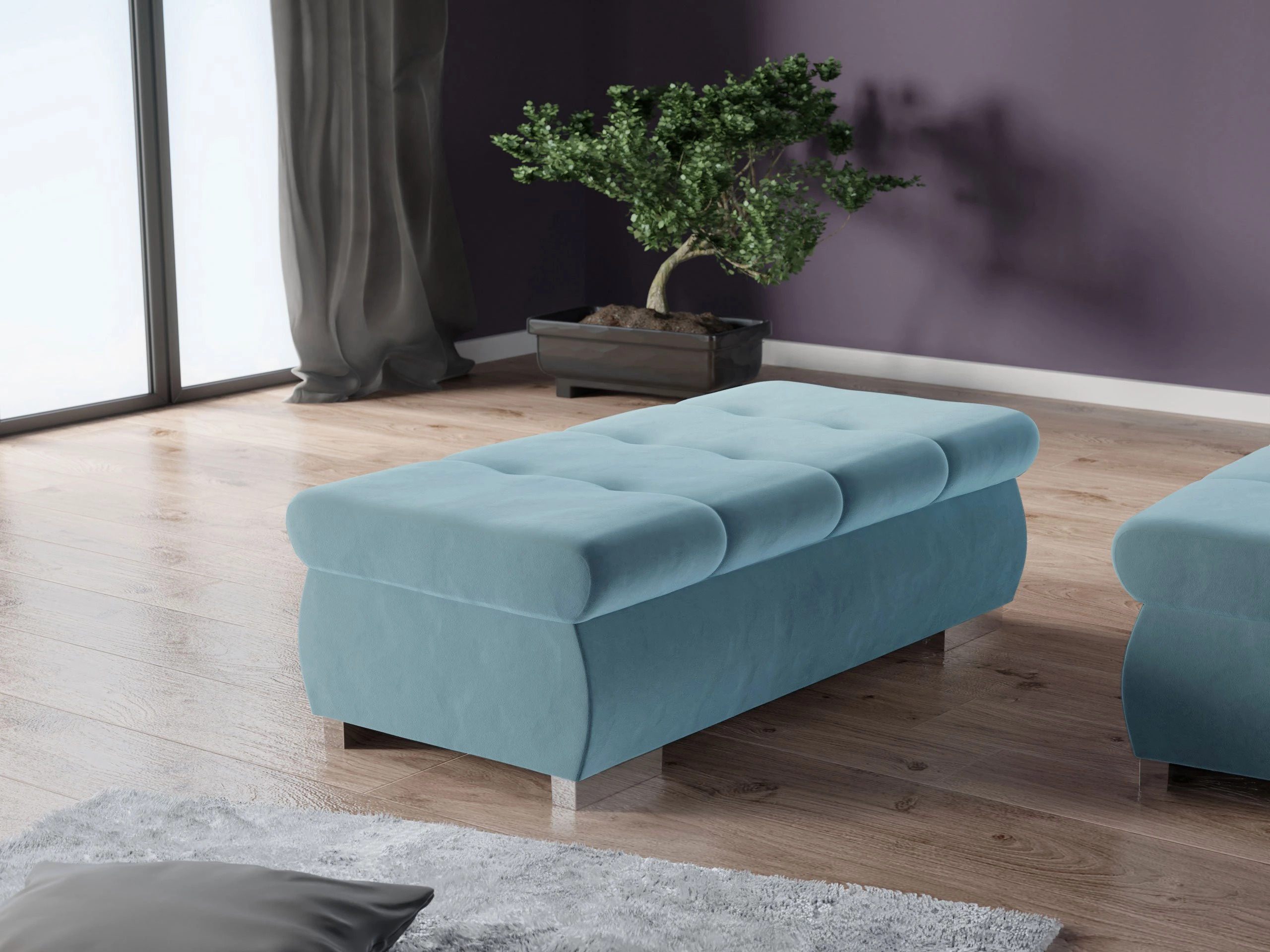 Polstret bænk Comfivo Nitor I (Magic Velvet 2260)