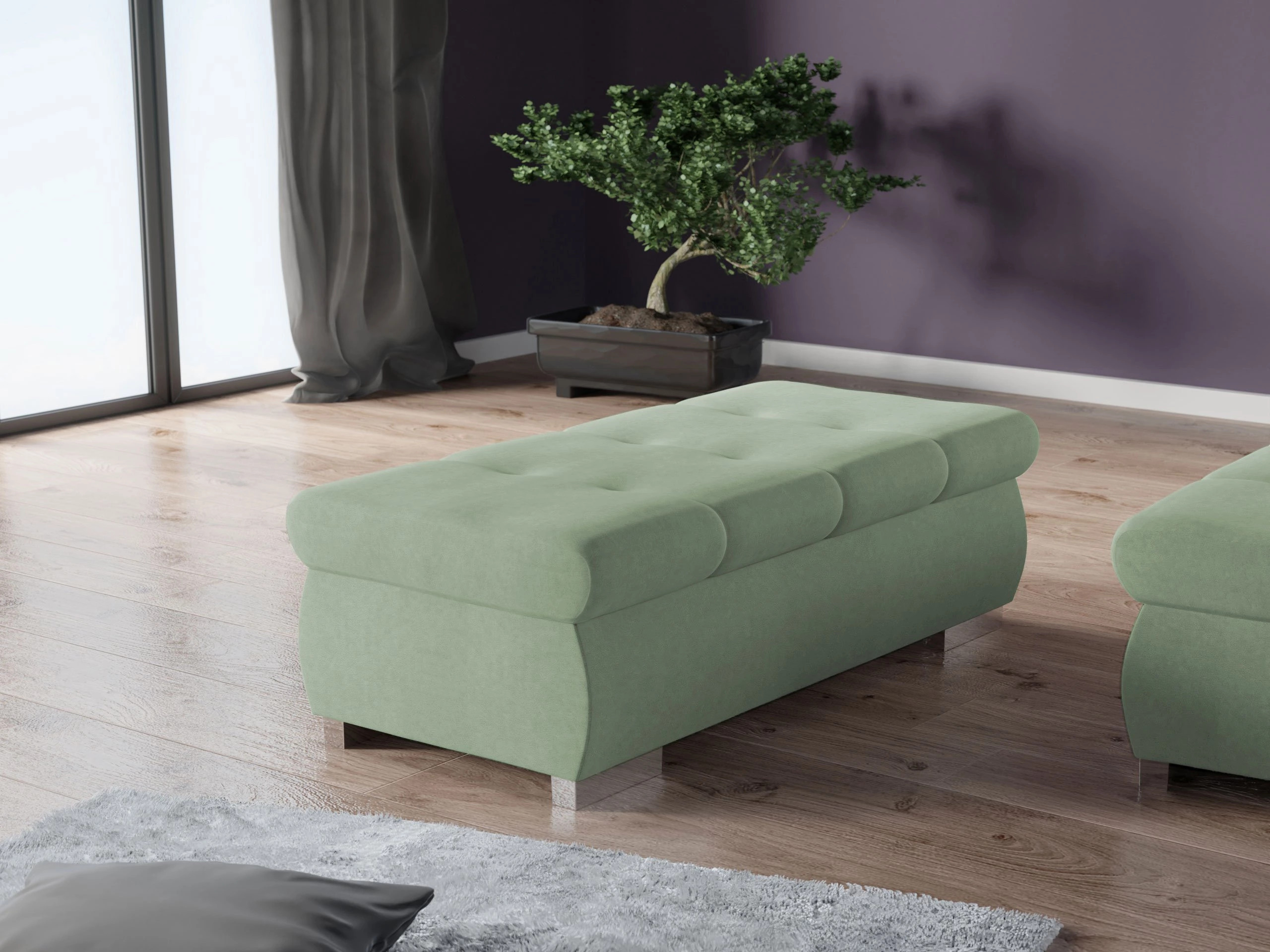Polstret bænk Comfivo Nitor I (Uttario Velvet 2954)