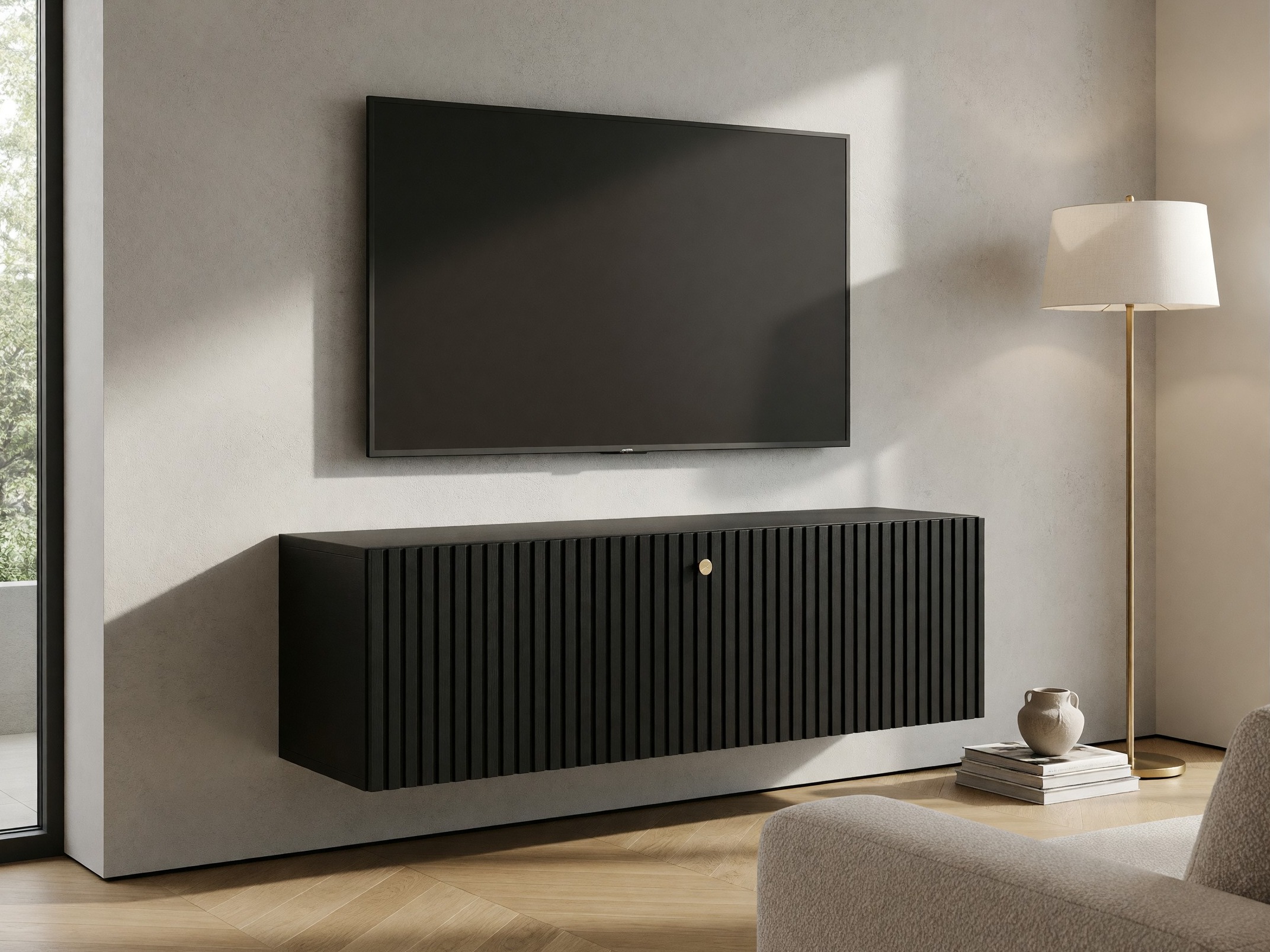 TV-bord Anulio (Sort)
