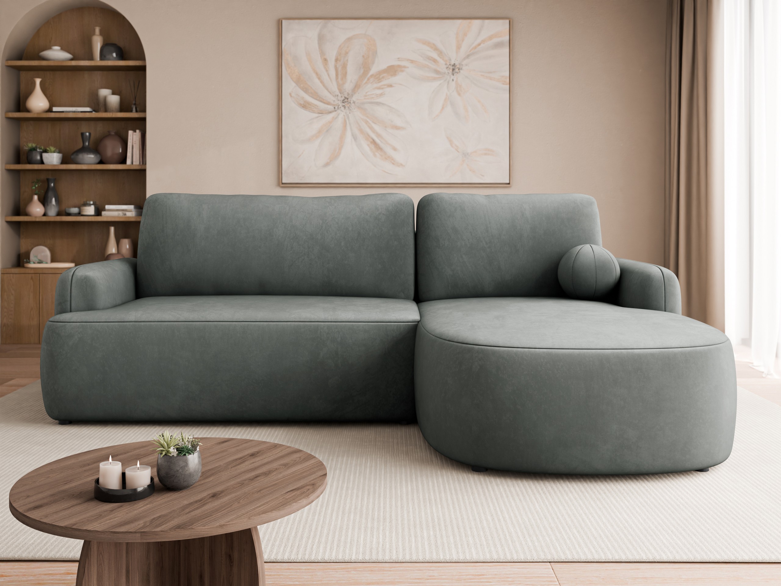 Hjørnesofa Comfivo Popis (Magic Velvet 2217)