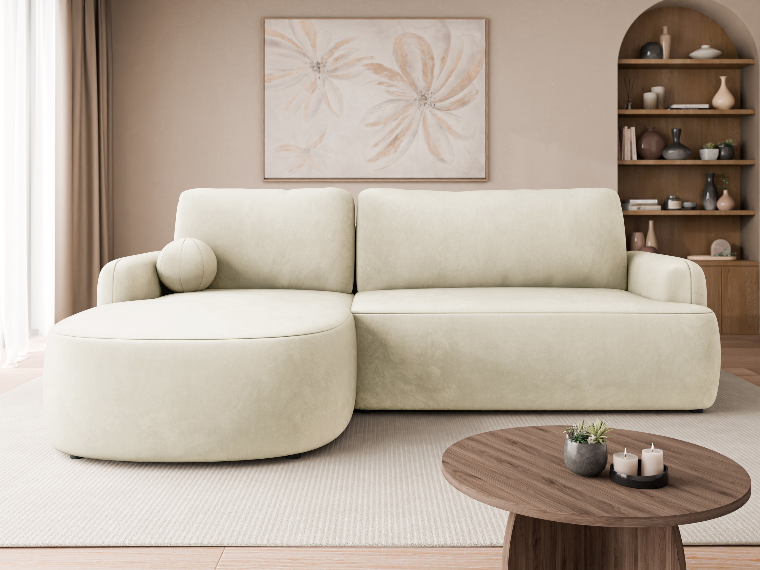 Hjørnesofa Comfivo Popis (Magic Velvet 2250)