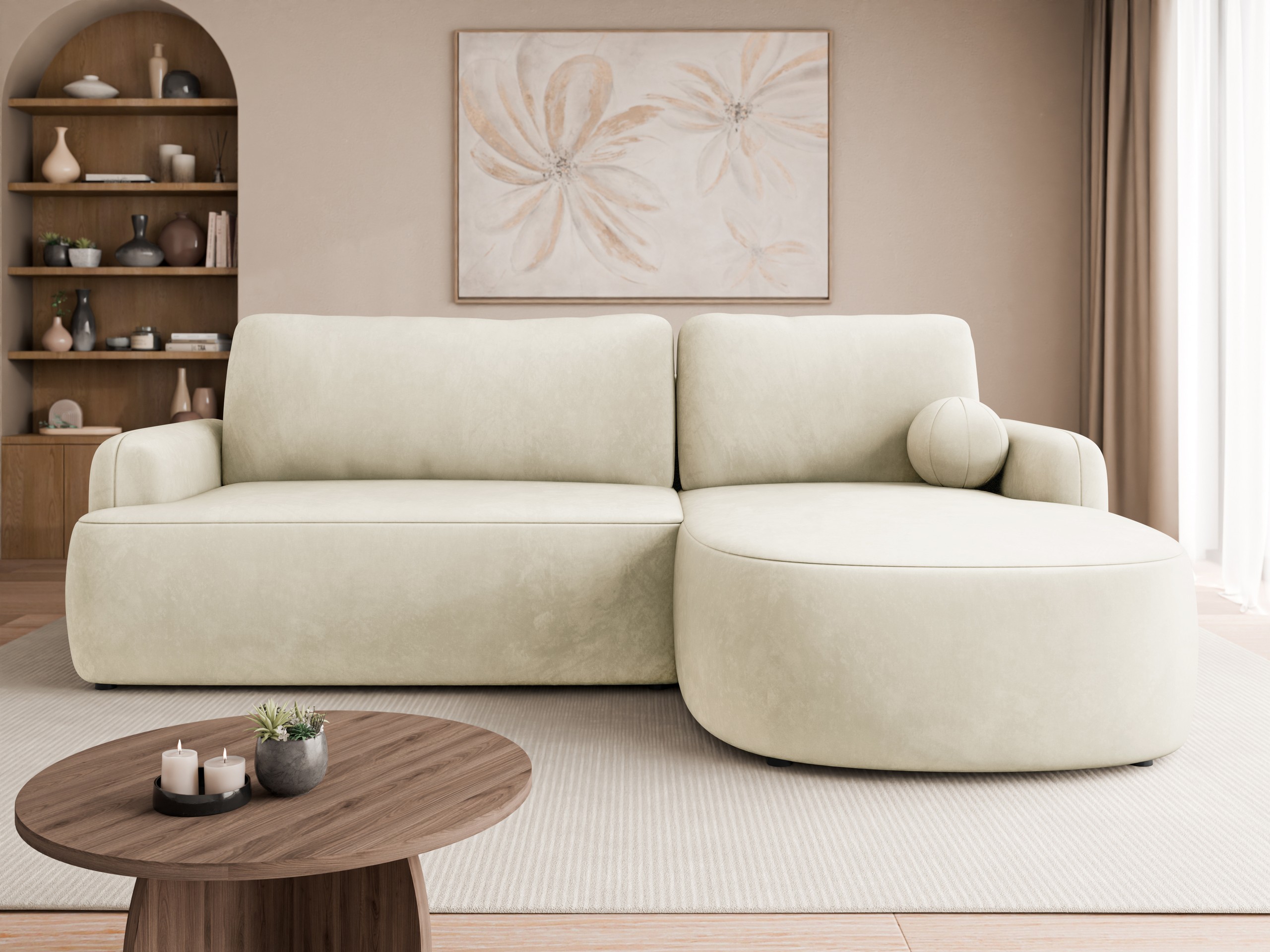 Hjørnesofa Comfivo Popis (Magic Velvet 2250)
