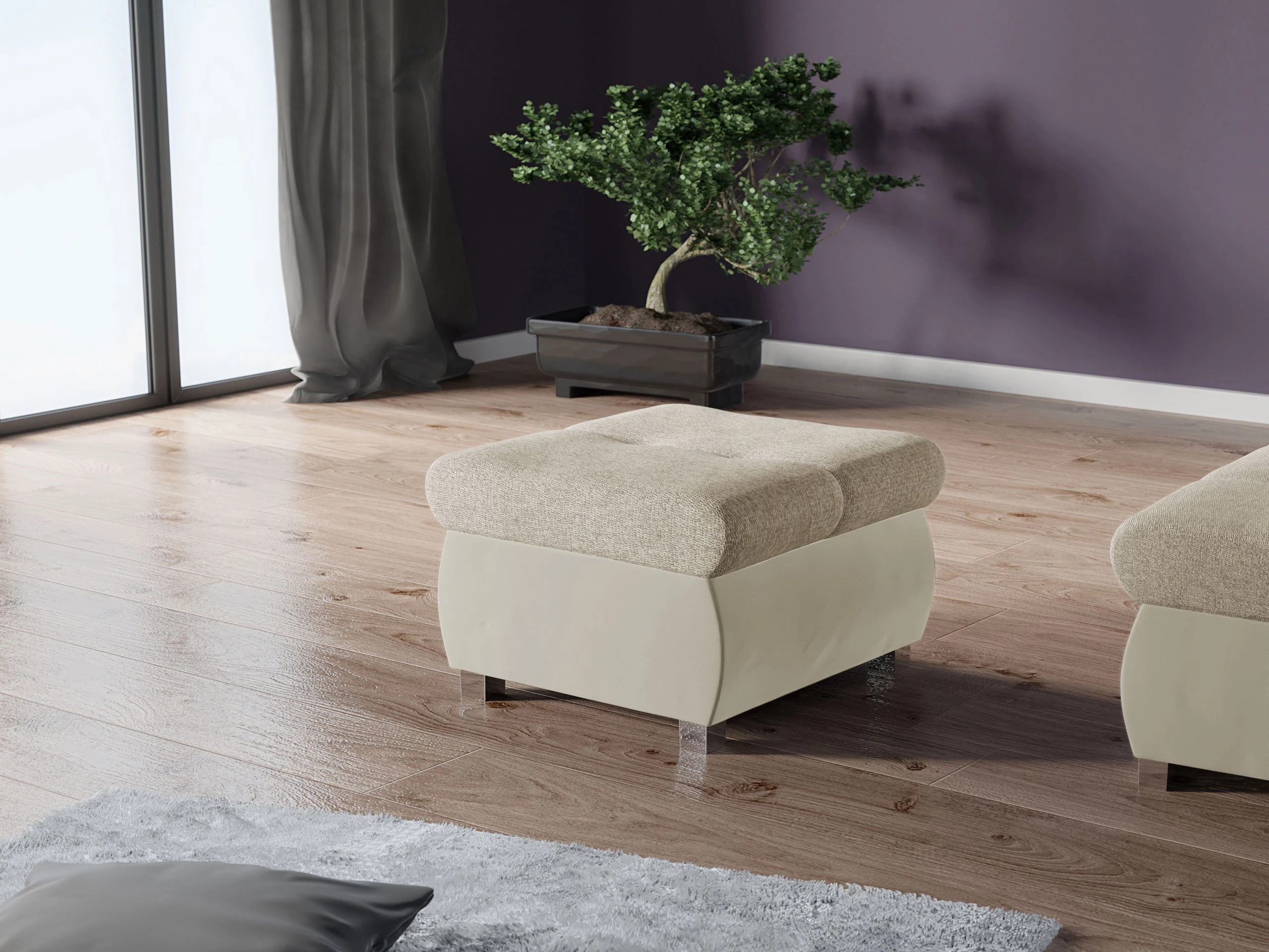 Puf Comfivo Nitor (Magic Velvet 2201 + Matana 17)
