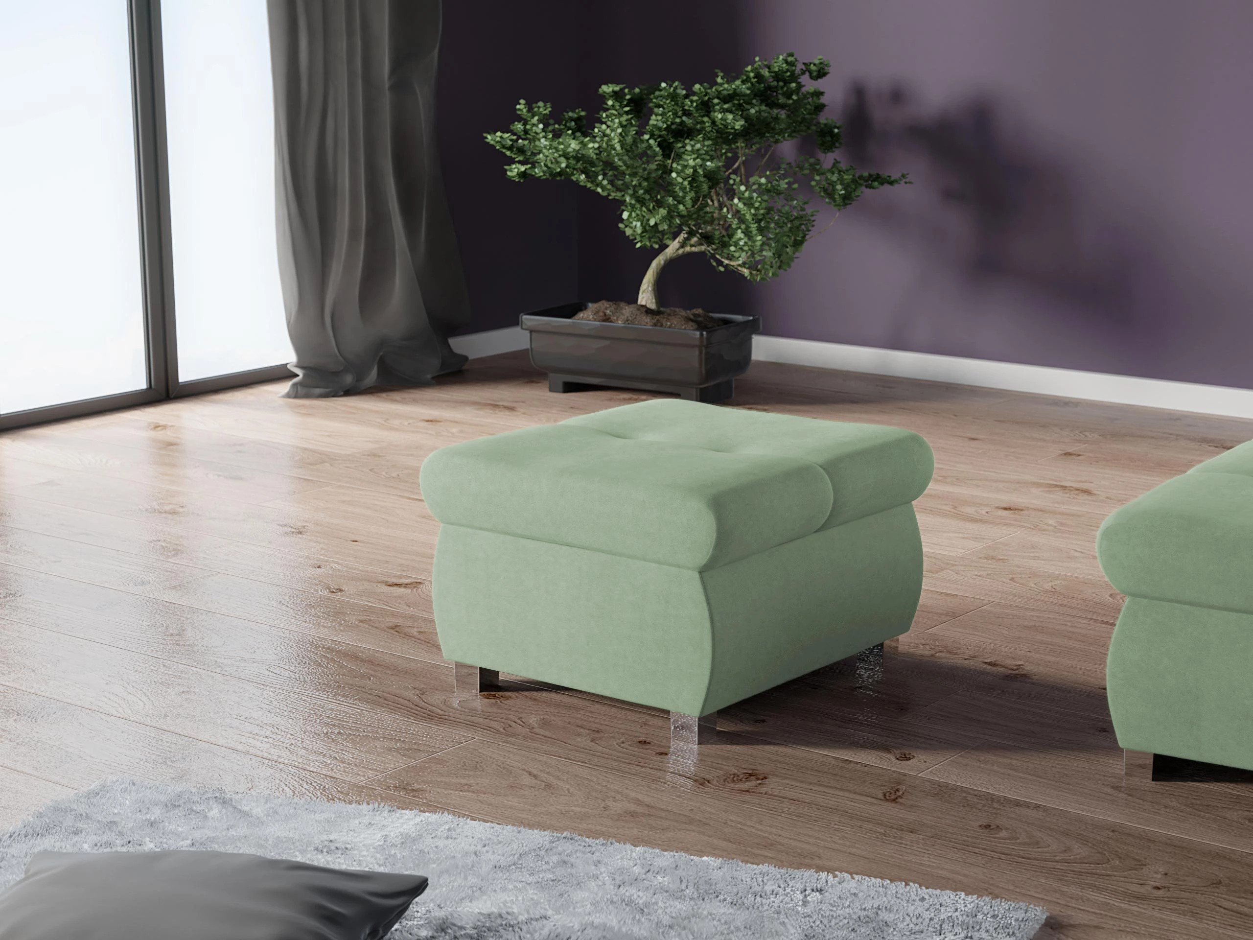 Puf Comfivo Nitor (Uttario Velvet 2954)