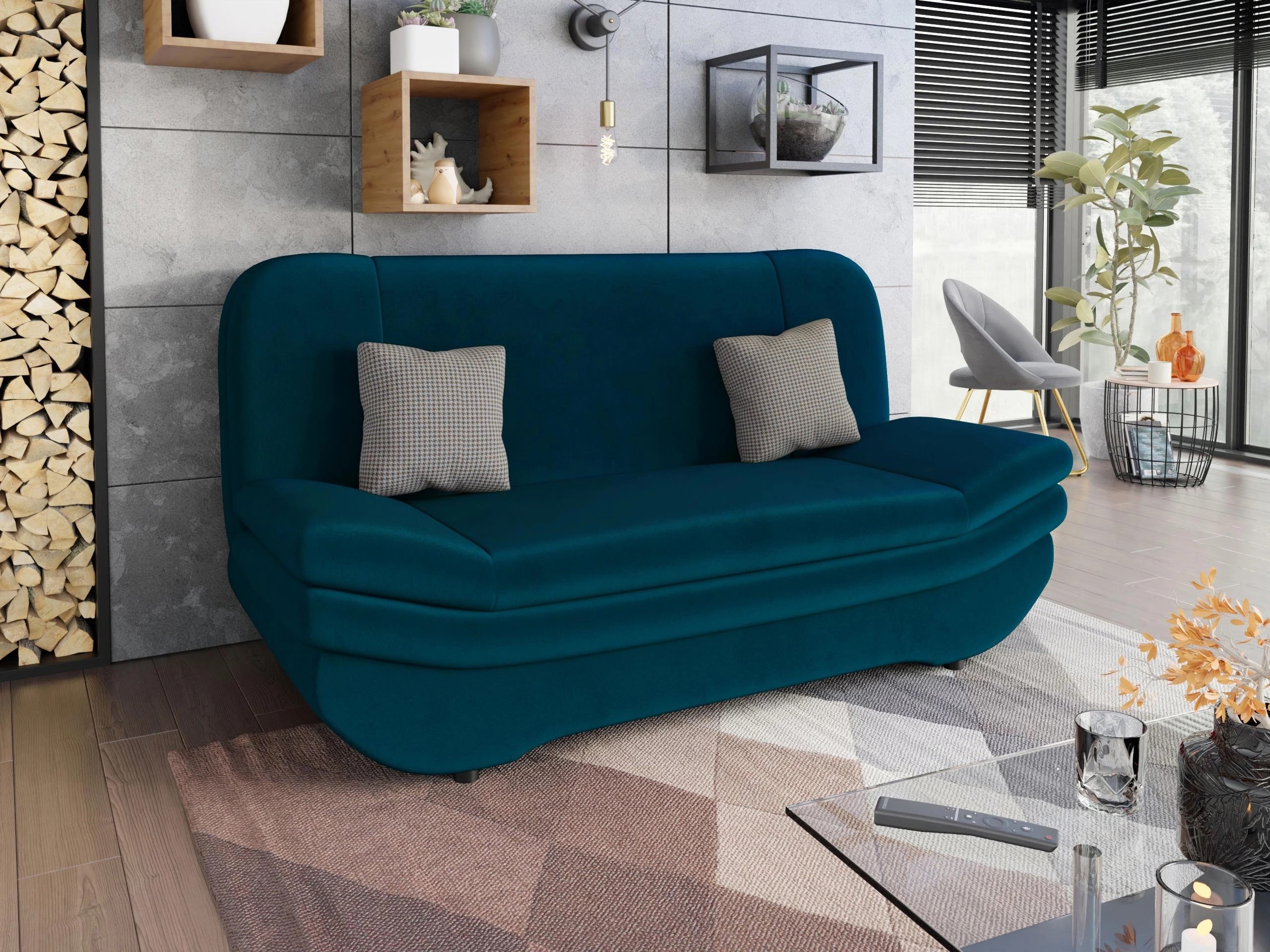 Sovesofa Comfivo Silva (Venus Velvet 2911 + Kenia 796)