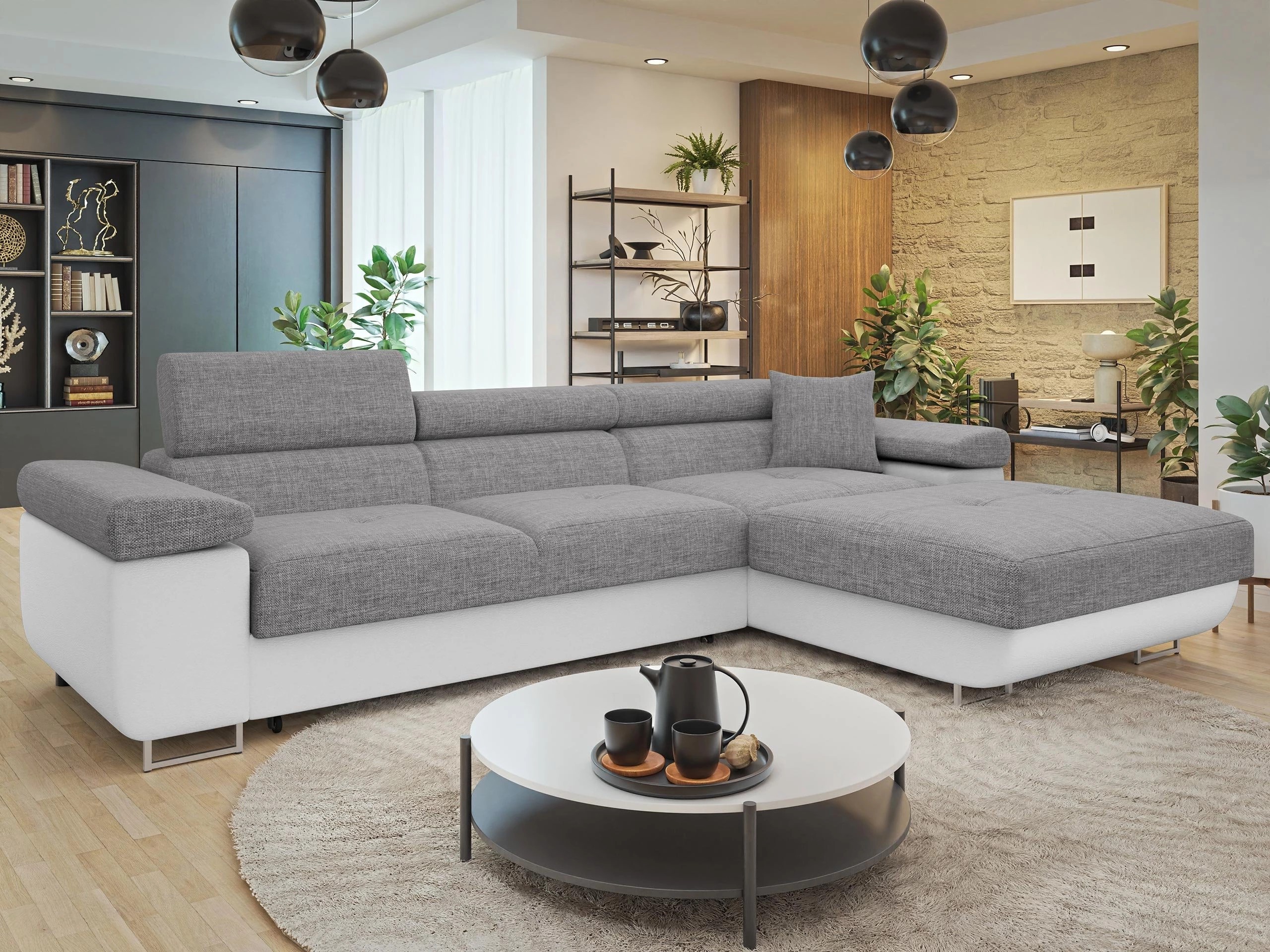 Hjørnesofa Comfivo Vinetum II (Soft 017 + Lux 05)