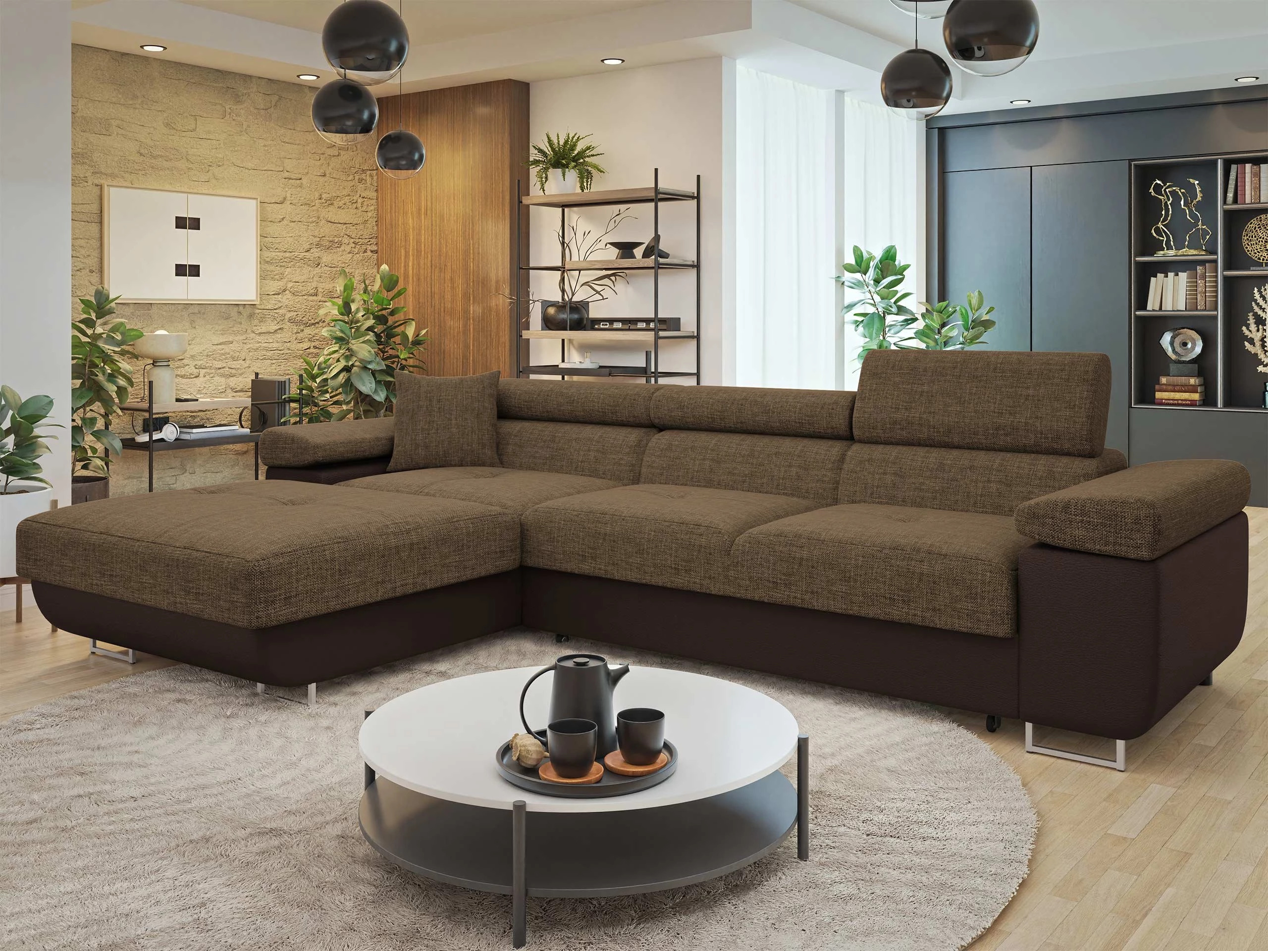 Hjørnesofa Comfivo Vinetum II (Soft 066 + Lux 03)