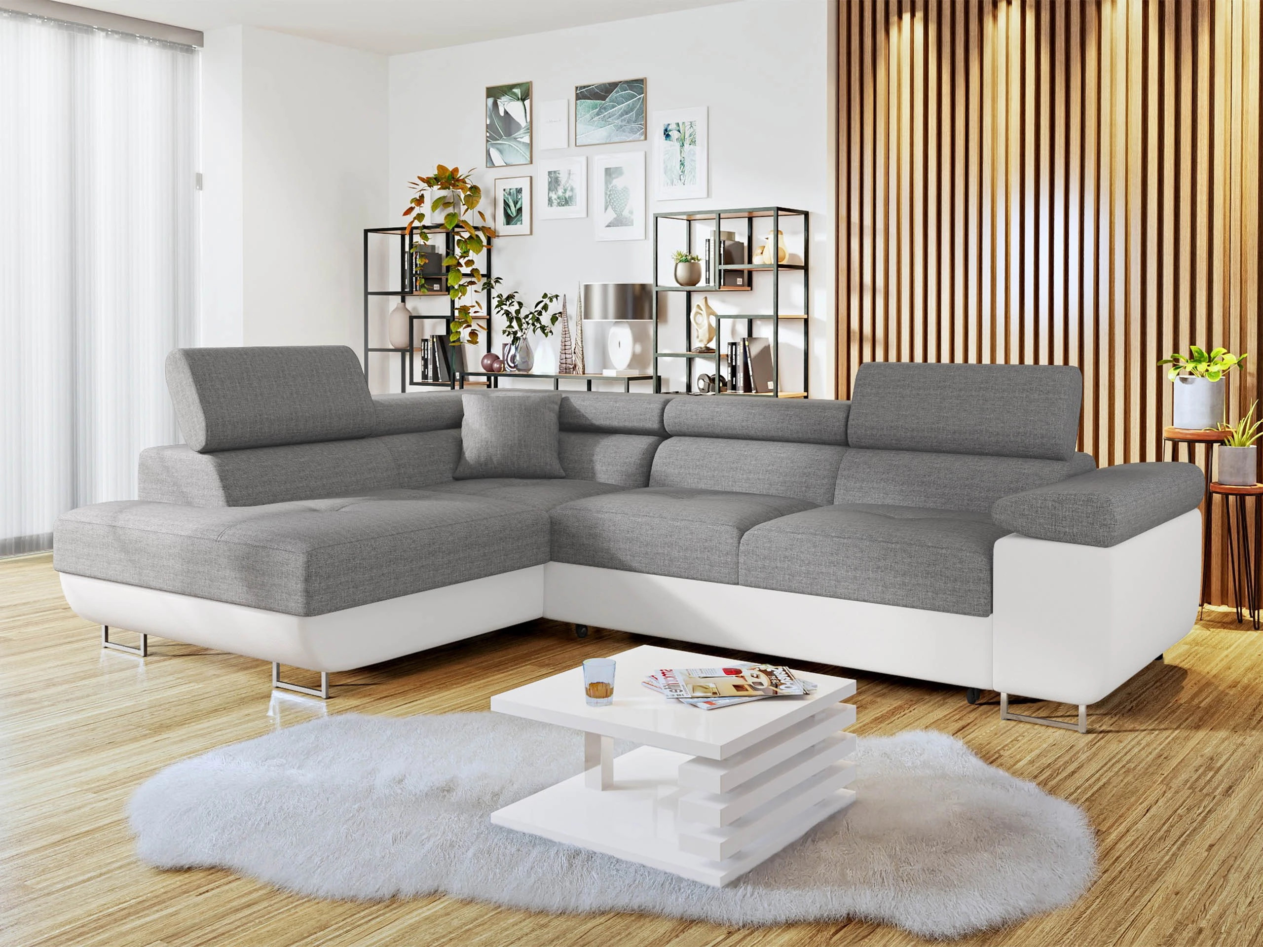 Hjørnesofa Comfivo Vinetum (Soft 017 + Lux 05)