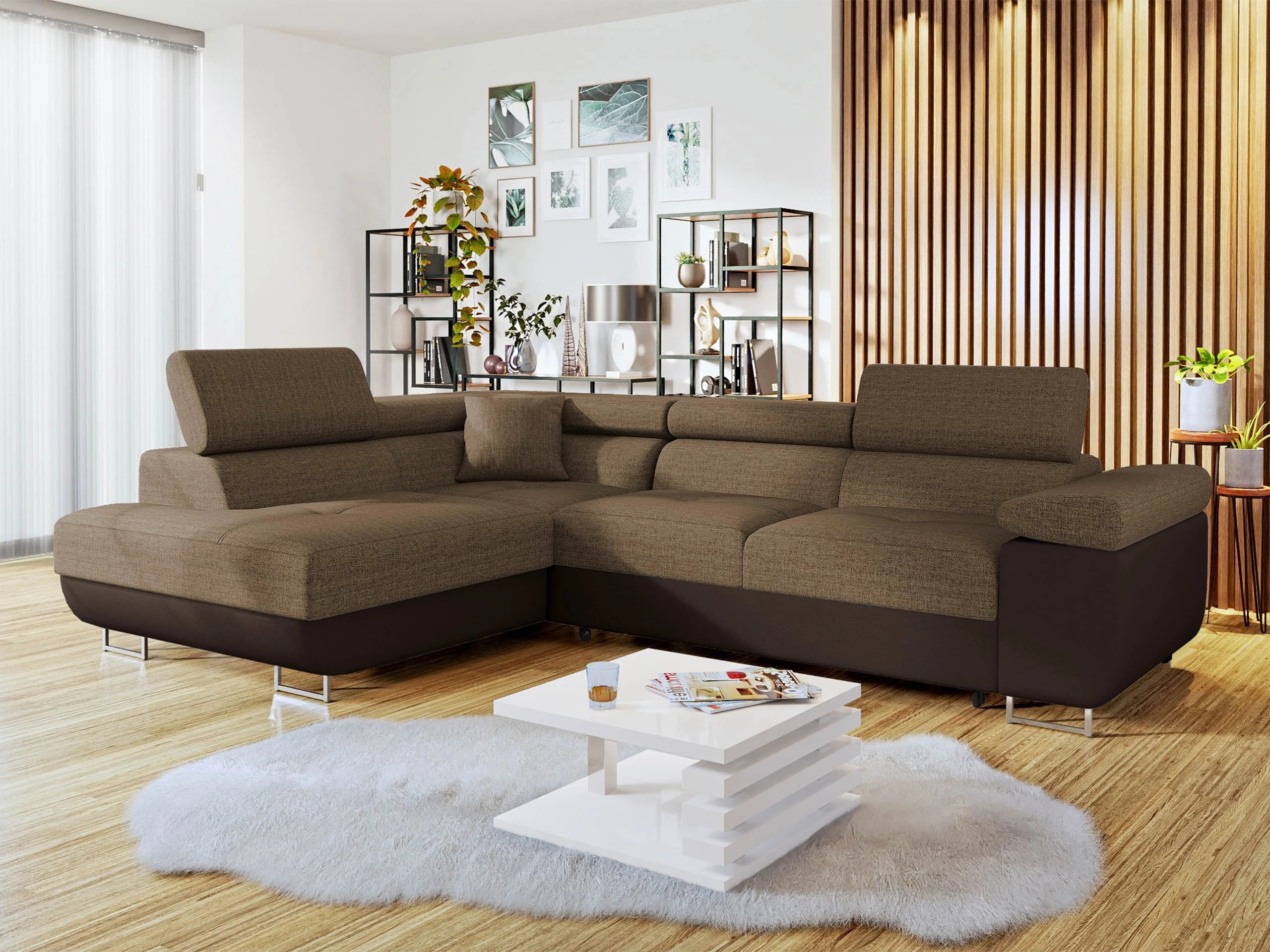 Hjørnesofa Comfivo Vinetum (Soft 066 + Lux 03)