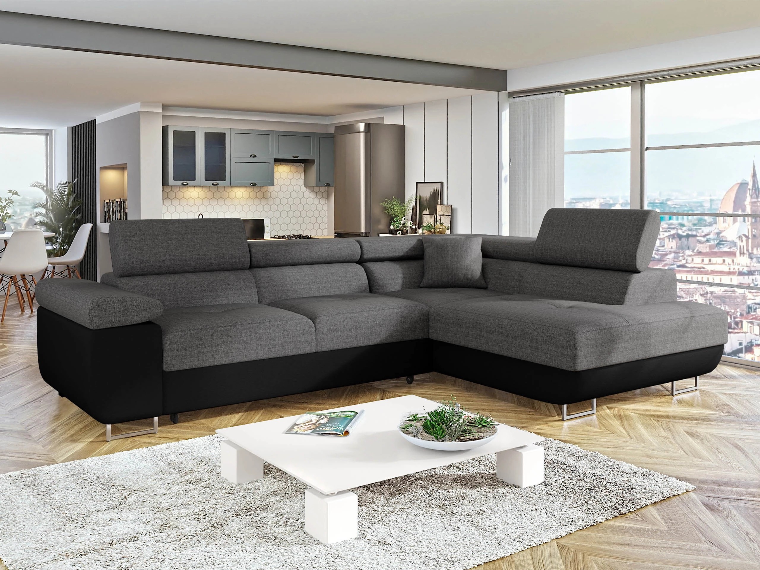 Hjørnesofa Comfivo Vinetum (Soft 011 + Lux 06)