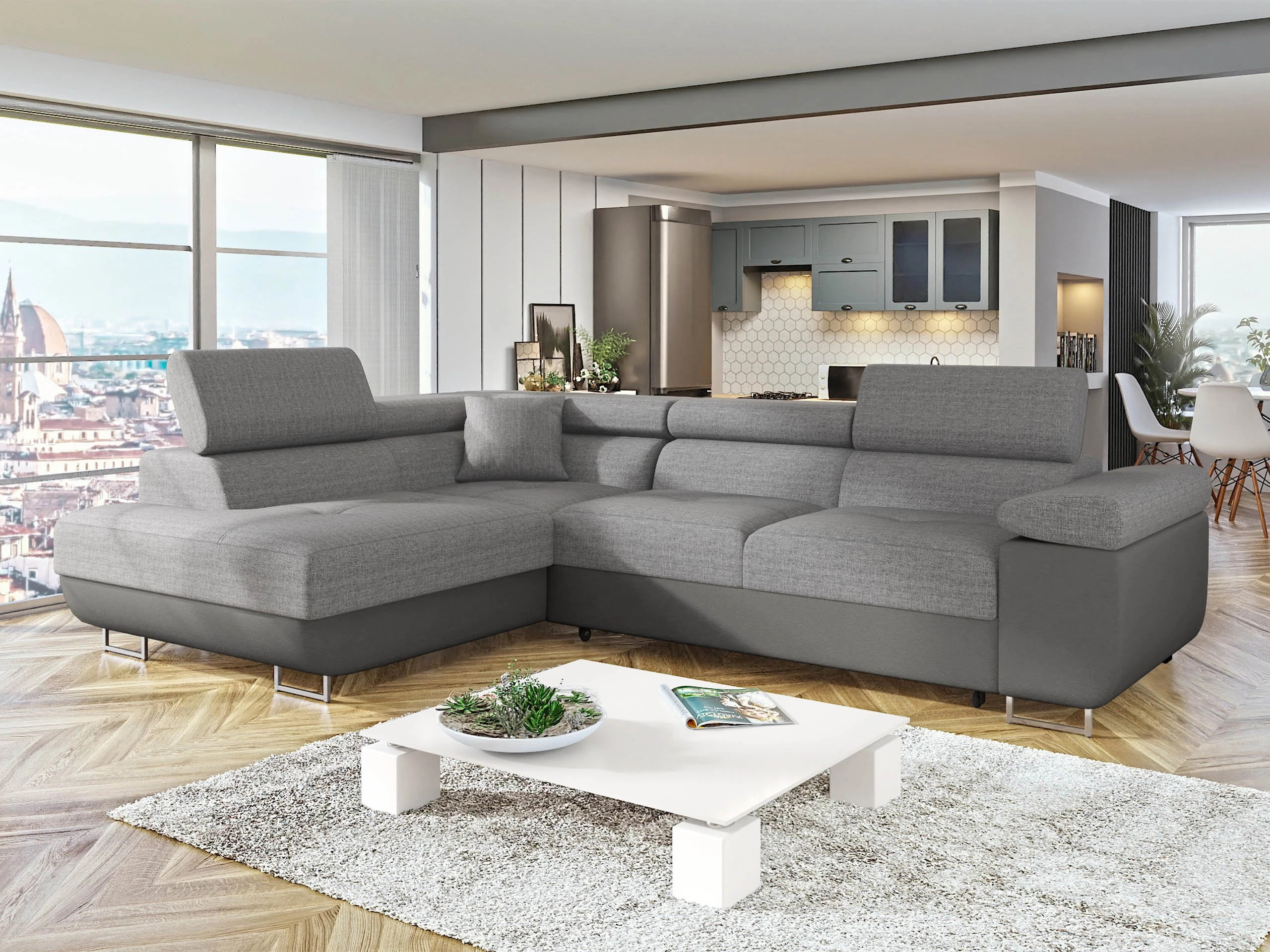 Hjørnesofa Comfivo Vinetum (Soft 029 + Lux 05)