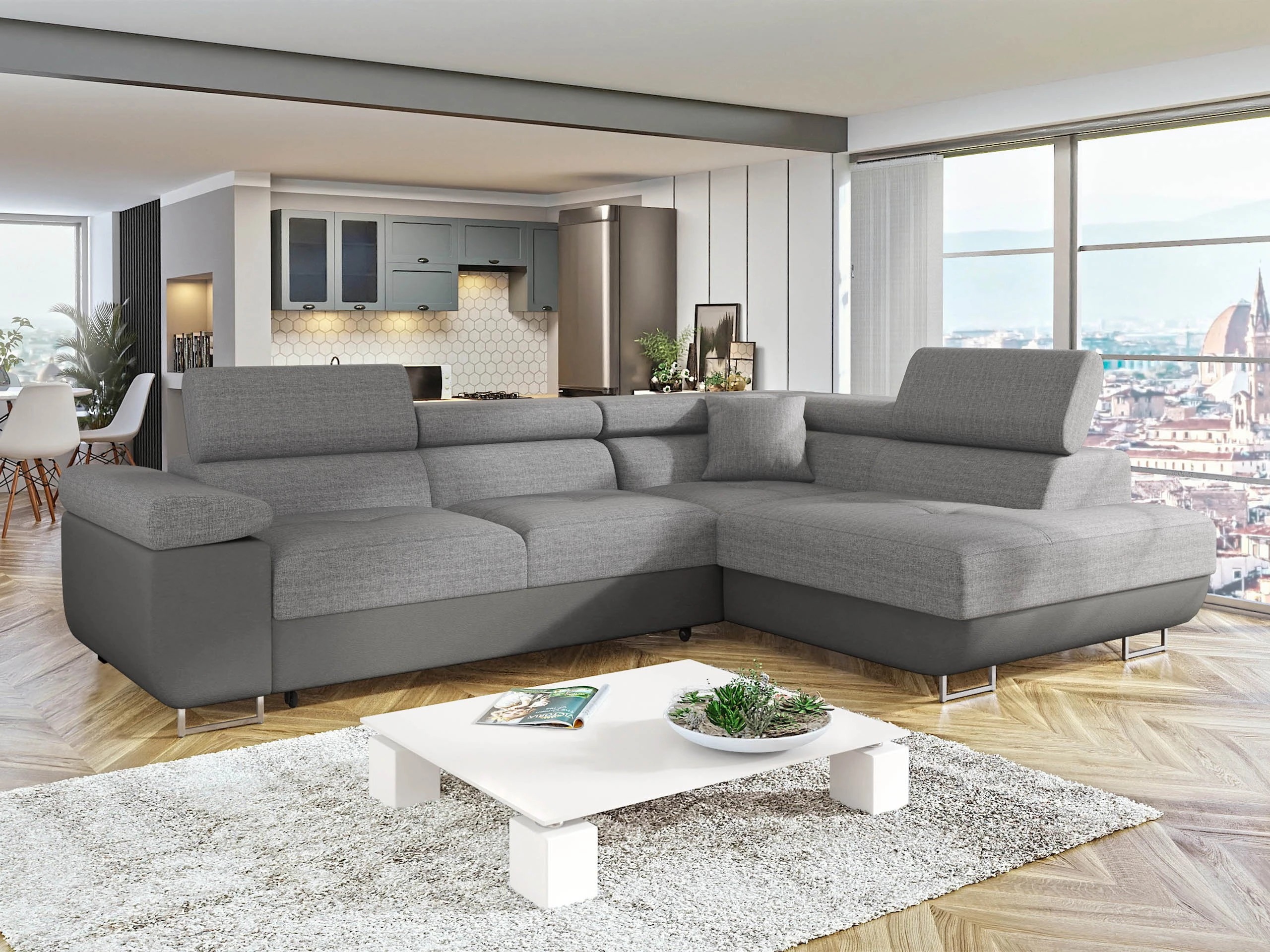 Hjørnesofa Comfivo Vinetum (Soft 029 + Lux 05)