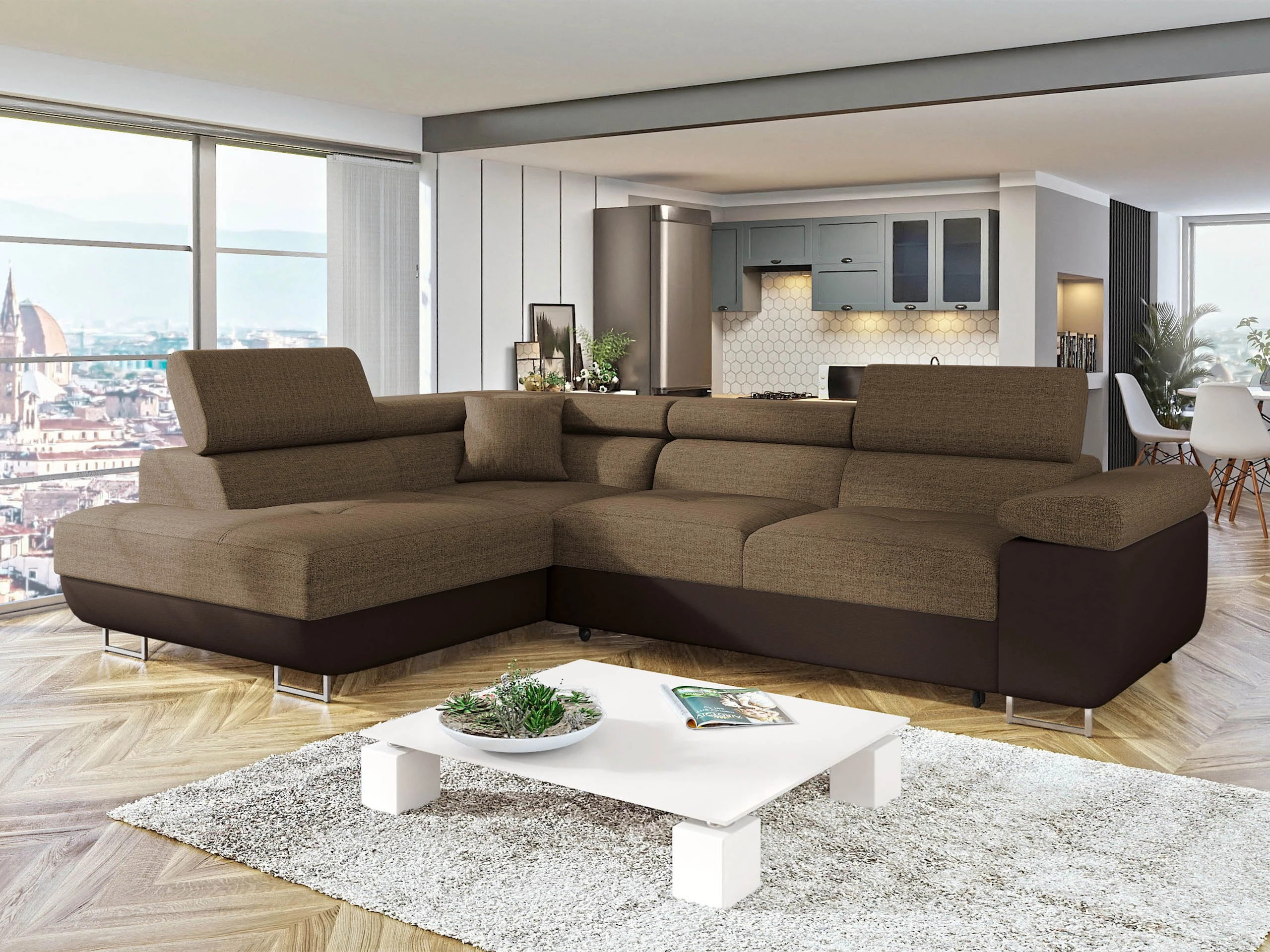 Hjørnesofa Comfivo Vinetum (Soft 066 + Lux 03)