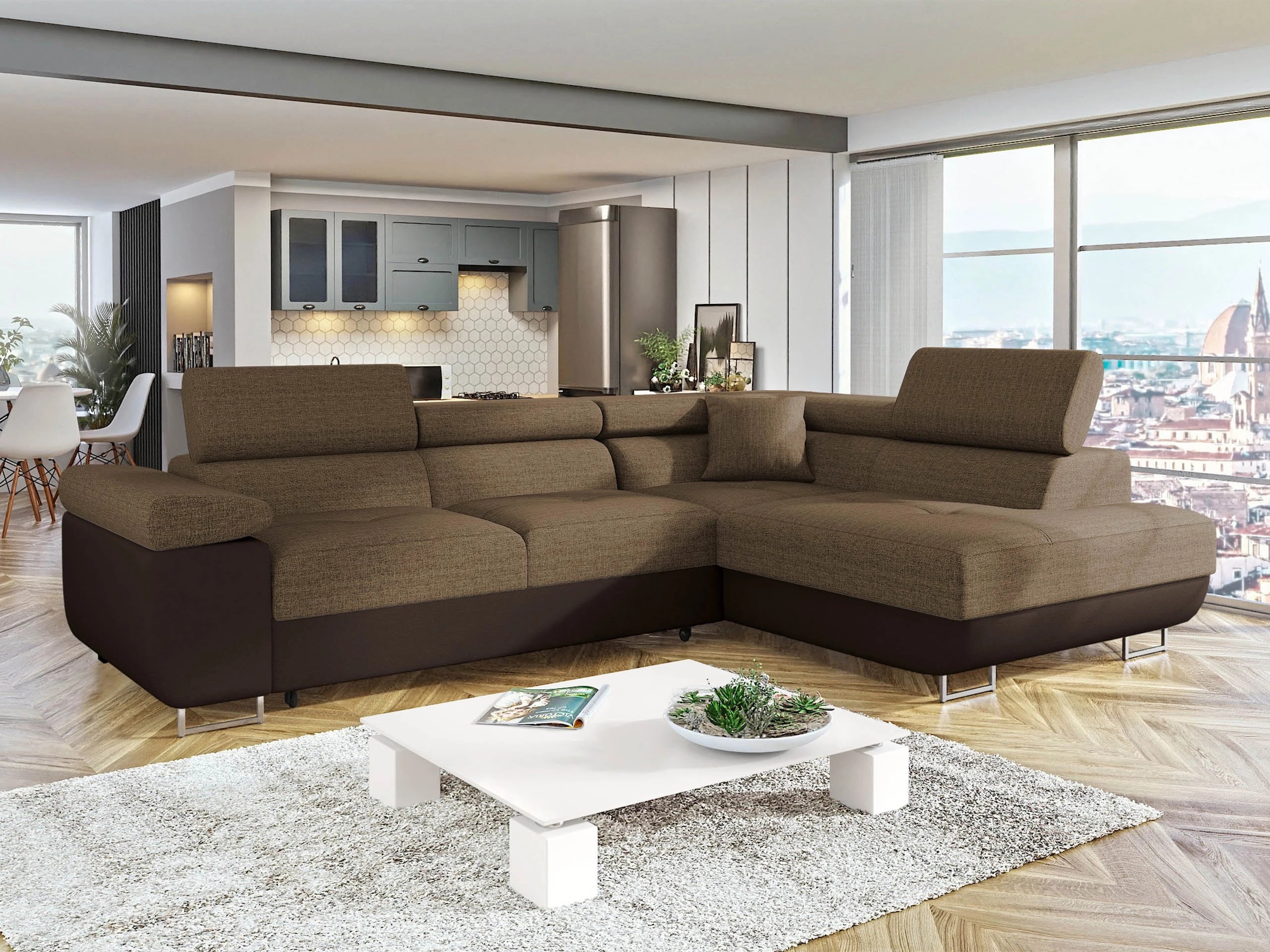 Hjørnesofa Comfivo Vinetum (Soft 066 + Lux 03)