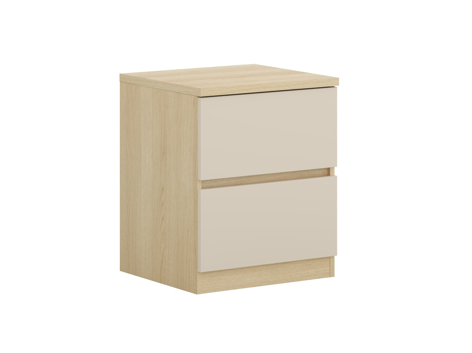 Sengebord Nolcala 108 (Egetræ + Beige)