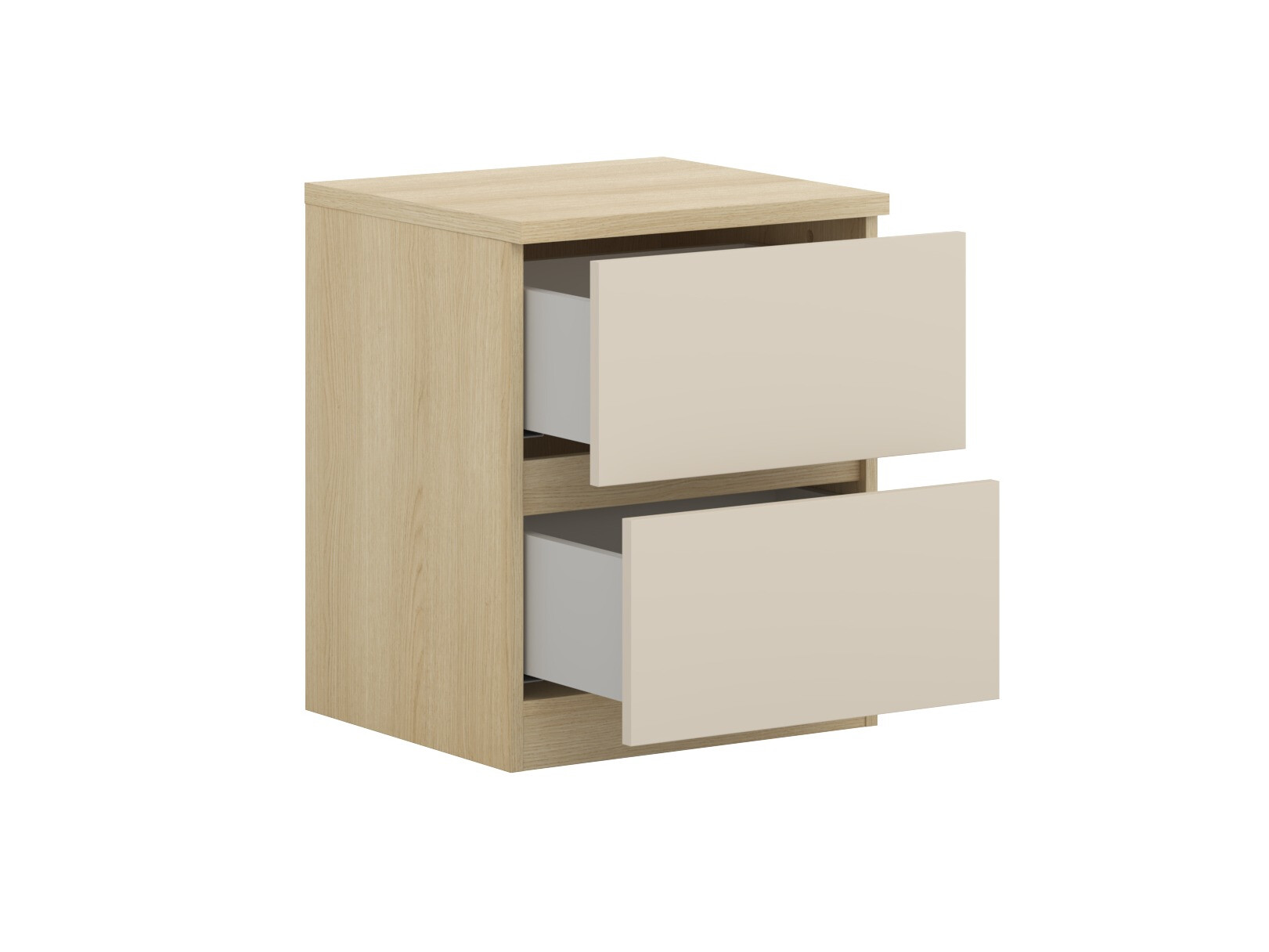Sengebord Nolcala 108 (Egetræ + Beige)