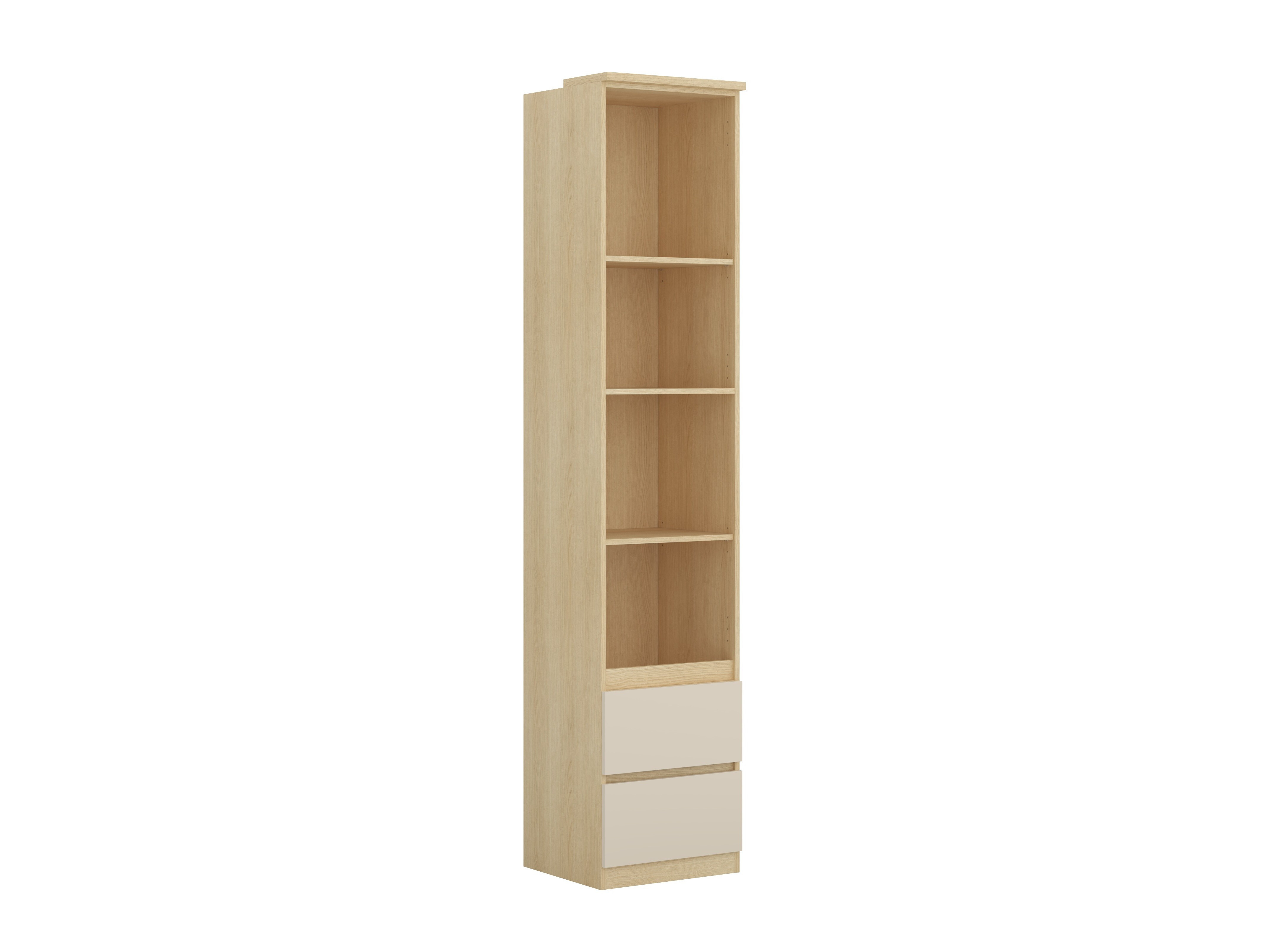 Reol Nolcala 111 (Egetræ + Beige)