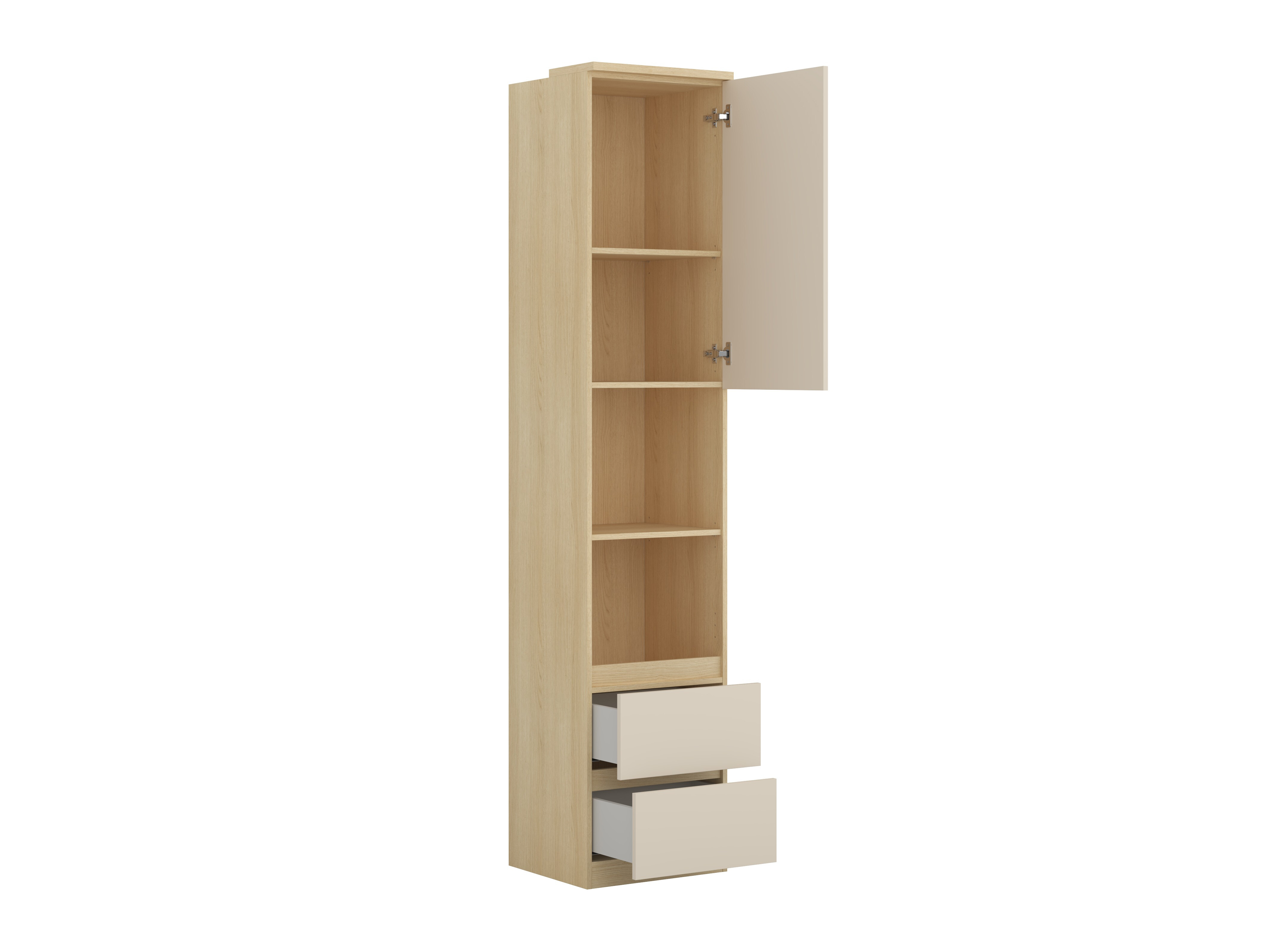 Reol Nolcala 112 (Egetræ + Beige)