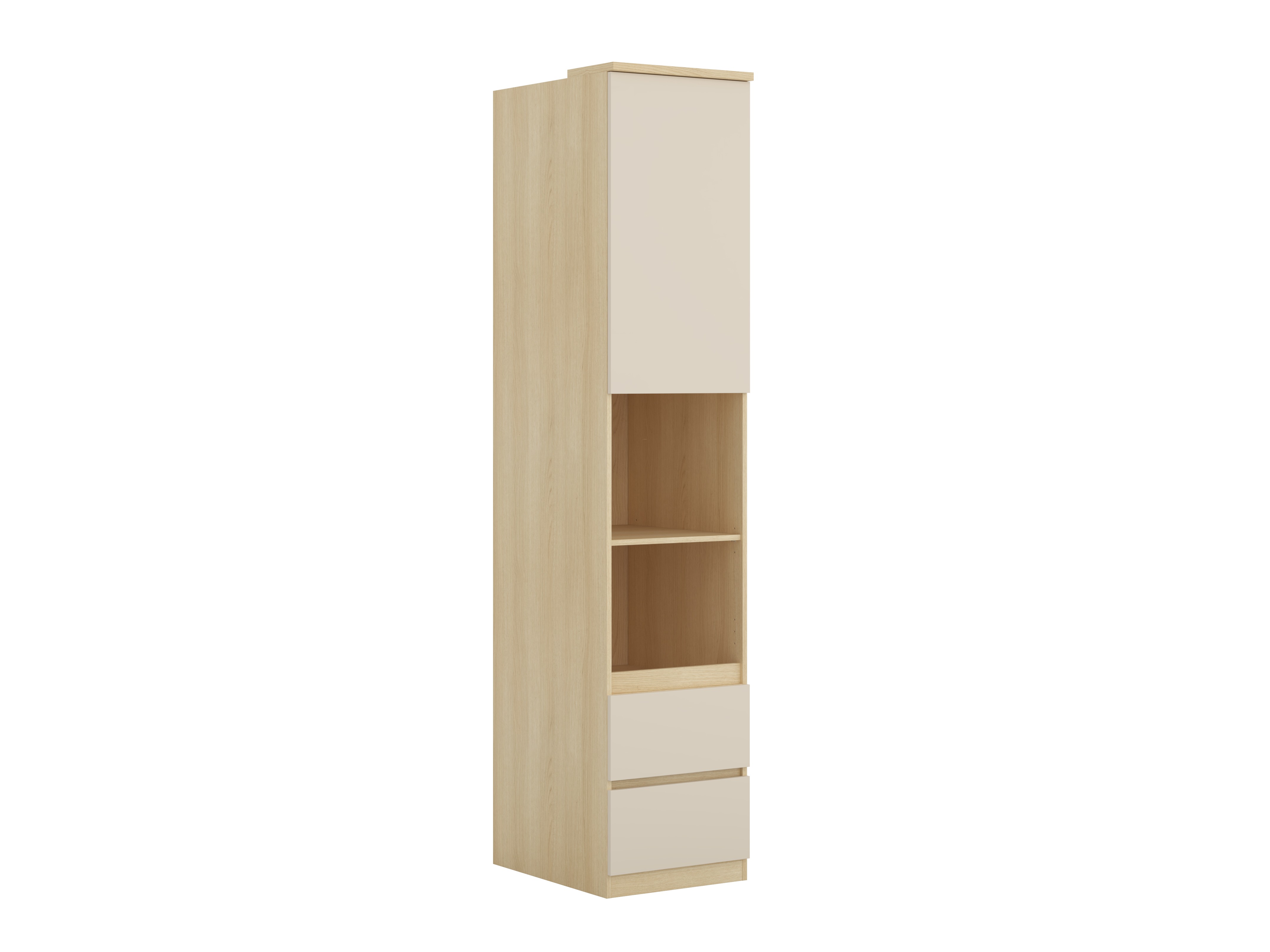 Reol Nolcala 118 (Egetræ + Beige)