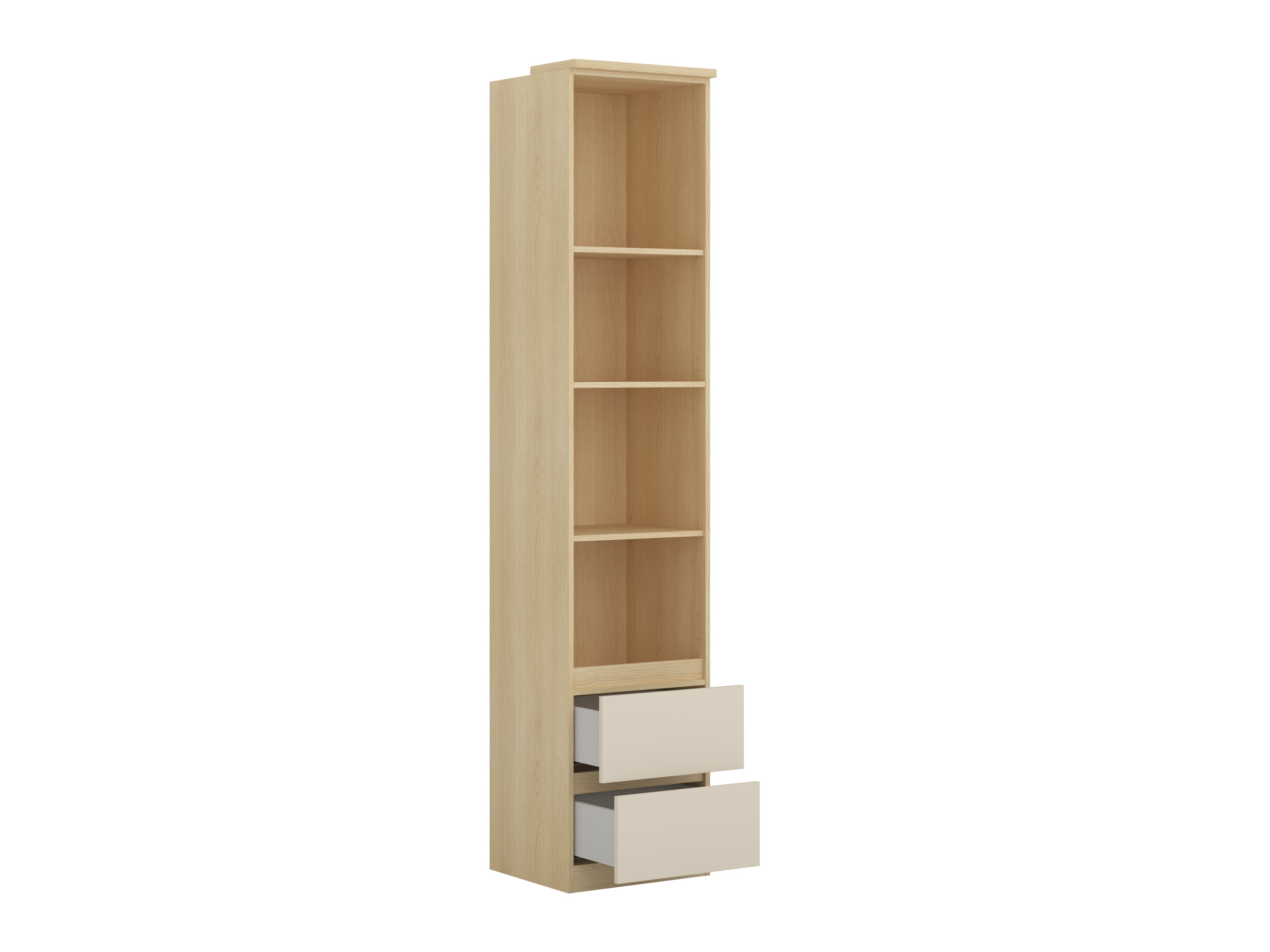 Møbelsæt Nolcala 121 (Egetræ + Beige)