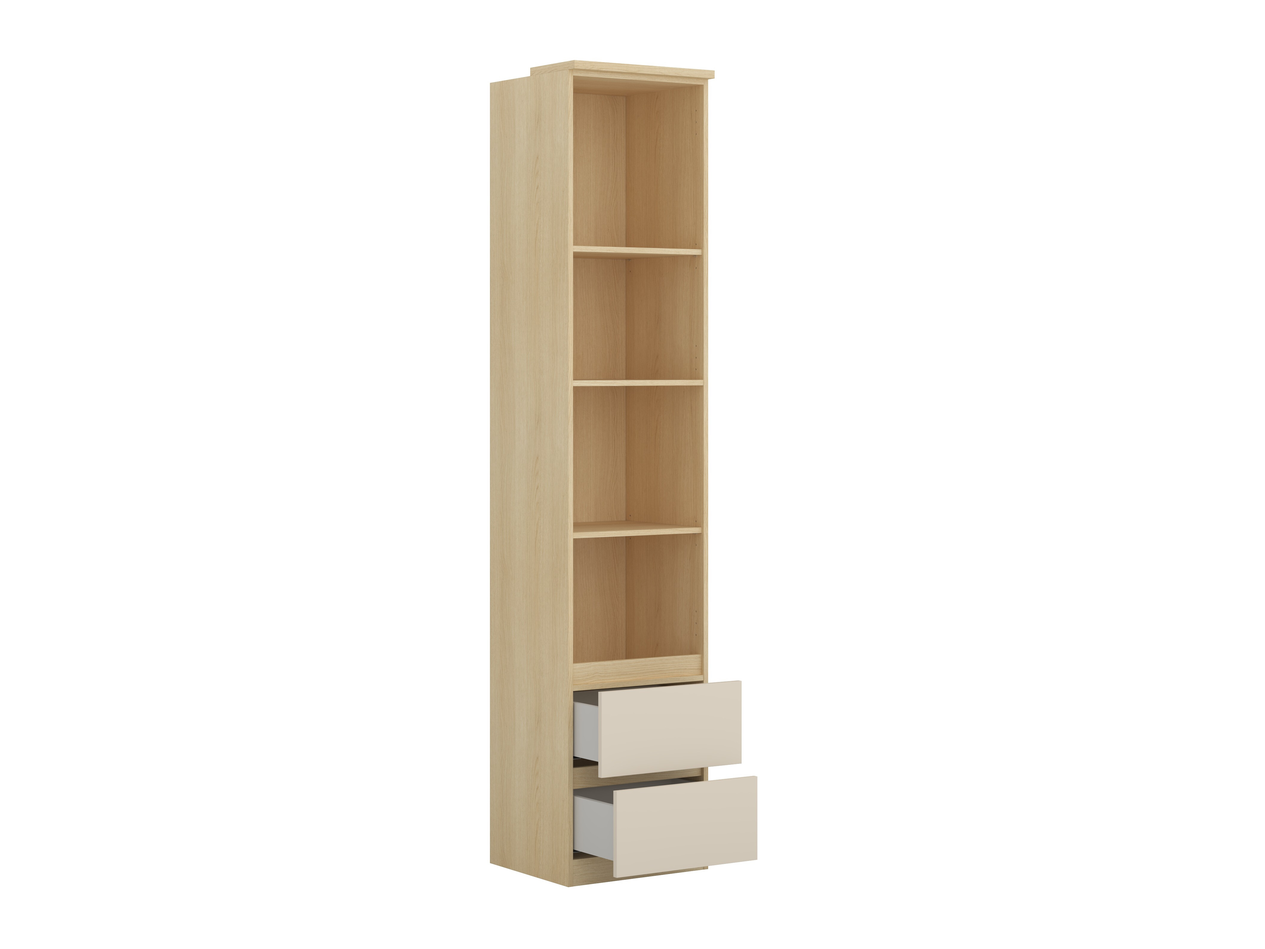 Møbelsæt Nolcala 121 (Egetræ + Beige)