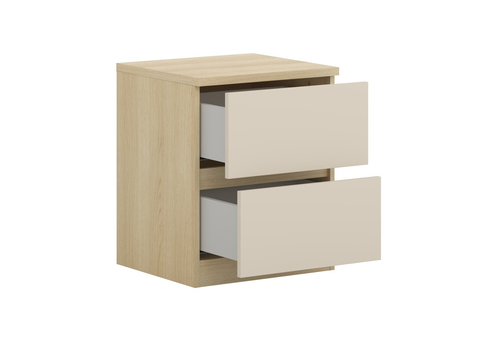 Møbelsæt Nolcala 122 (Egetræ + Beige)
