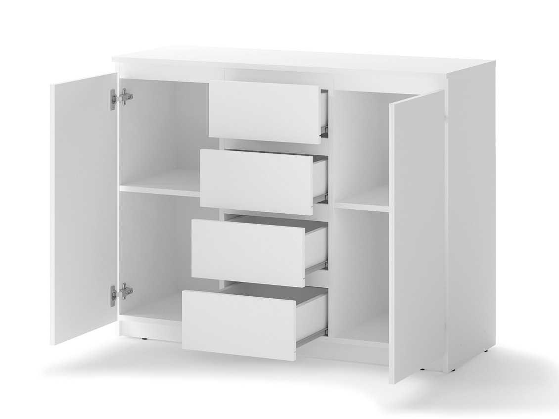 Kommode Cirdelu 105 (Hvid)