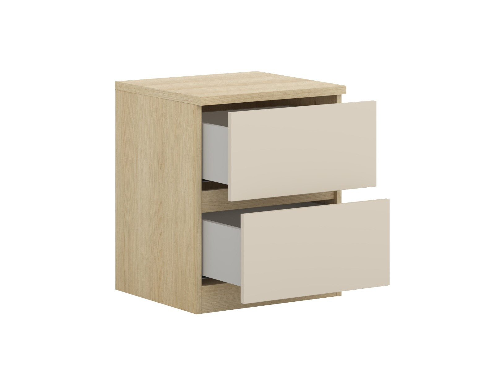 Møbelsæt Nolcala 123 (Egetræ + Beige)