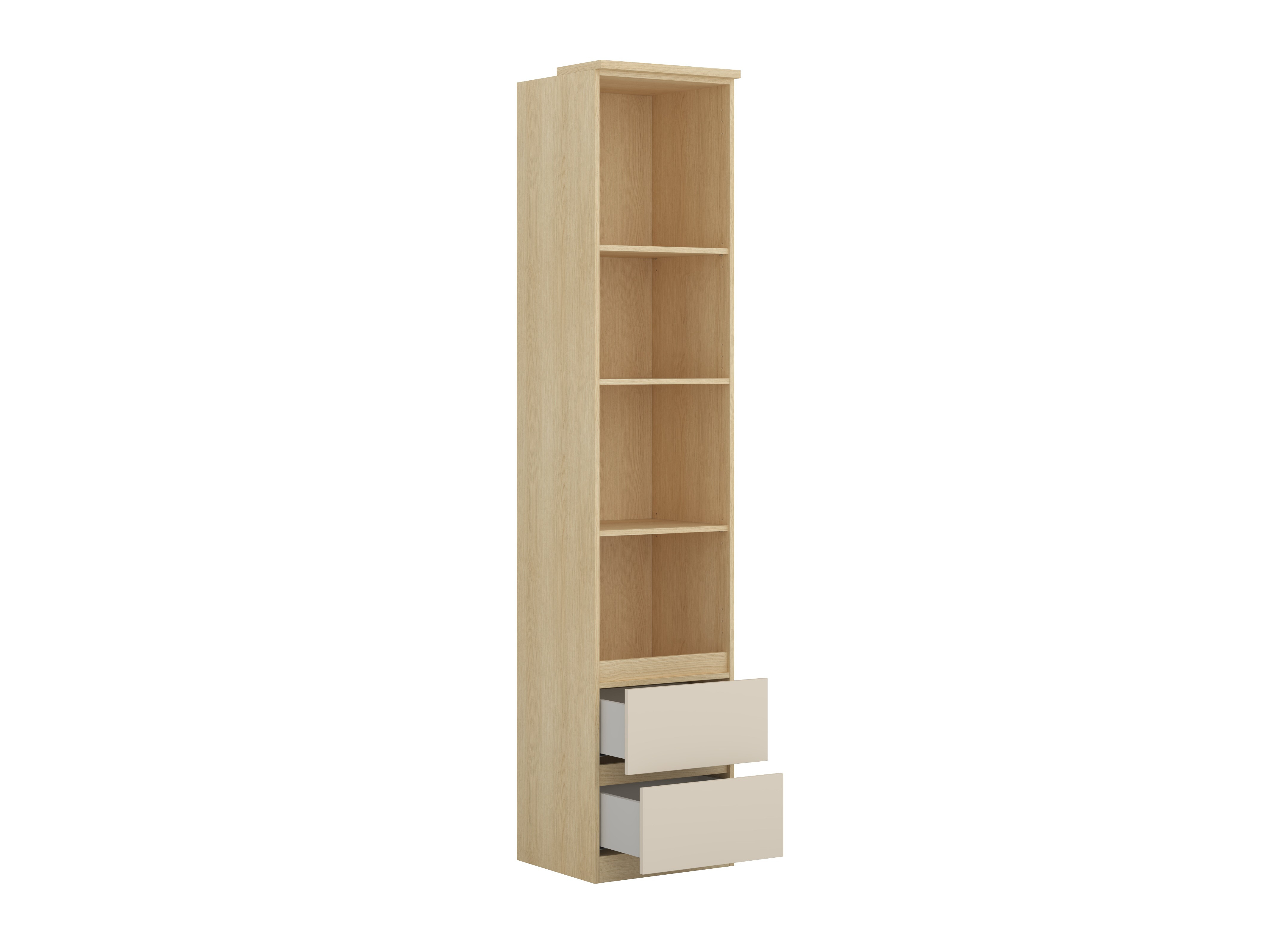 Møbelsæt Nolcala 123 (Egetræ + Beige)