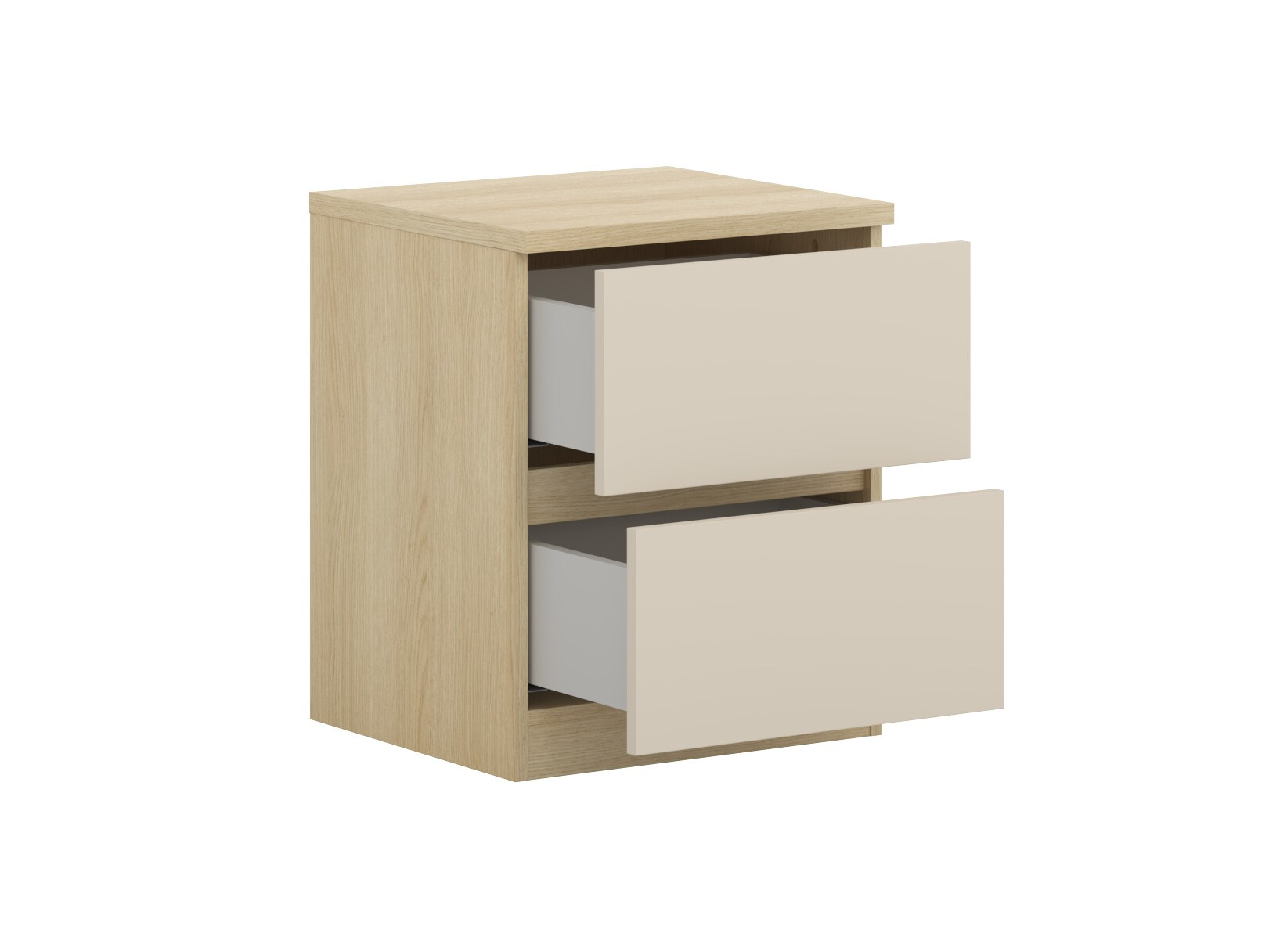 Møbelsæt Nolcala 123 (Egetræ + Beige)