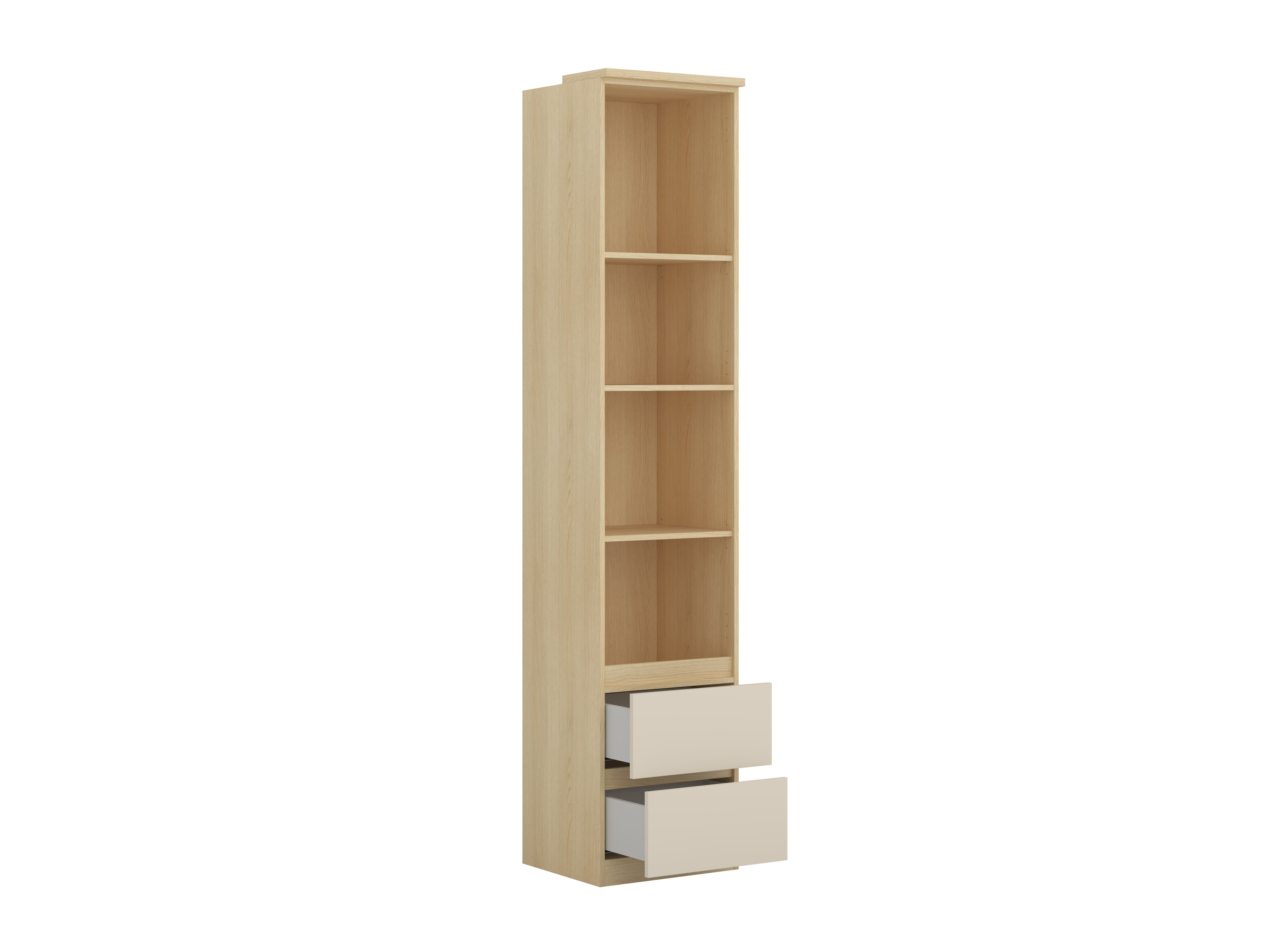 Møbelsæt Nolcala 123 (Egetræ + Beige)