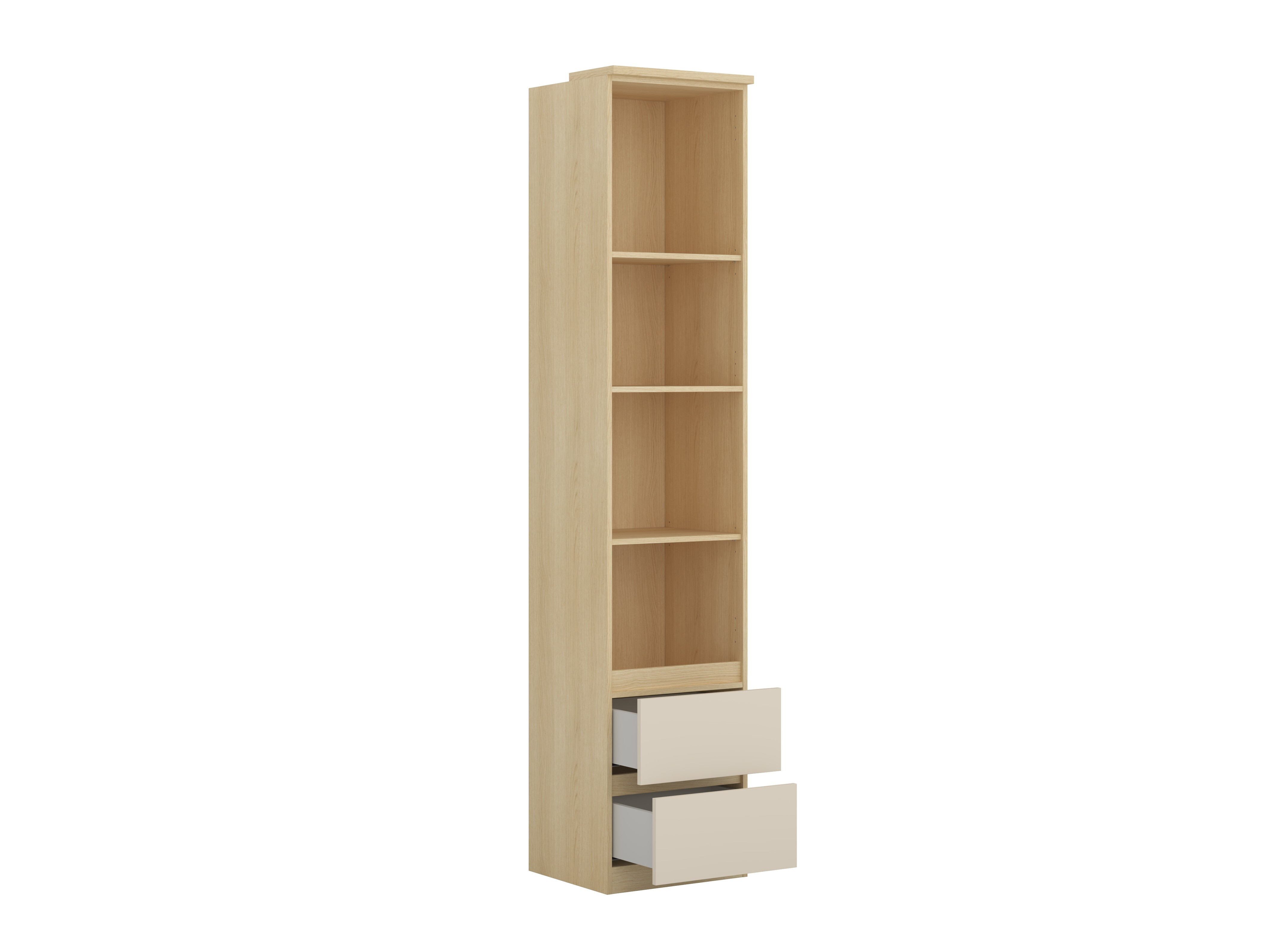 Møbelsæt Nolcala 123 (Egetræ + Beige)