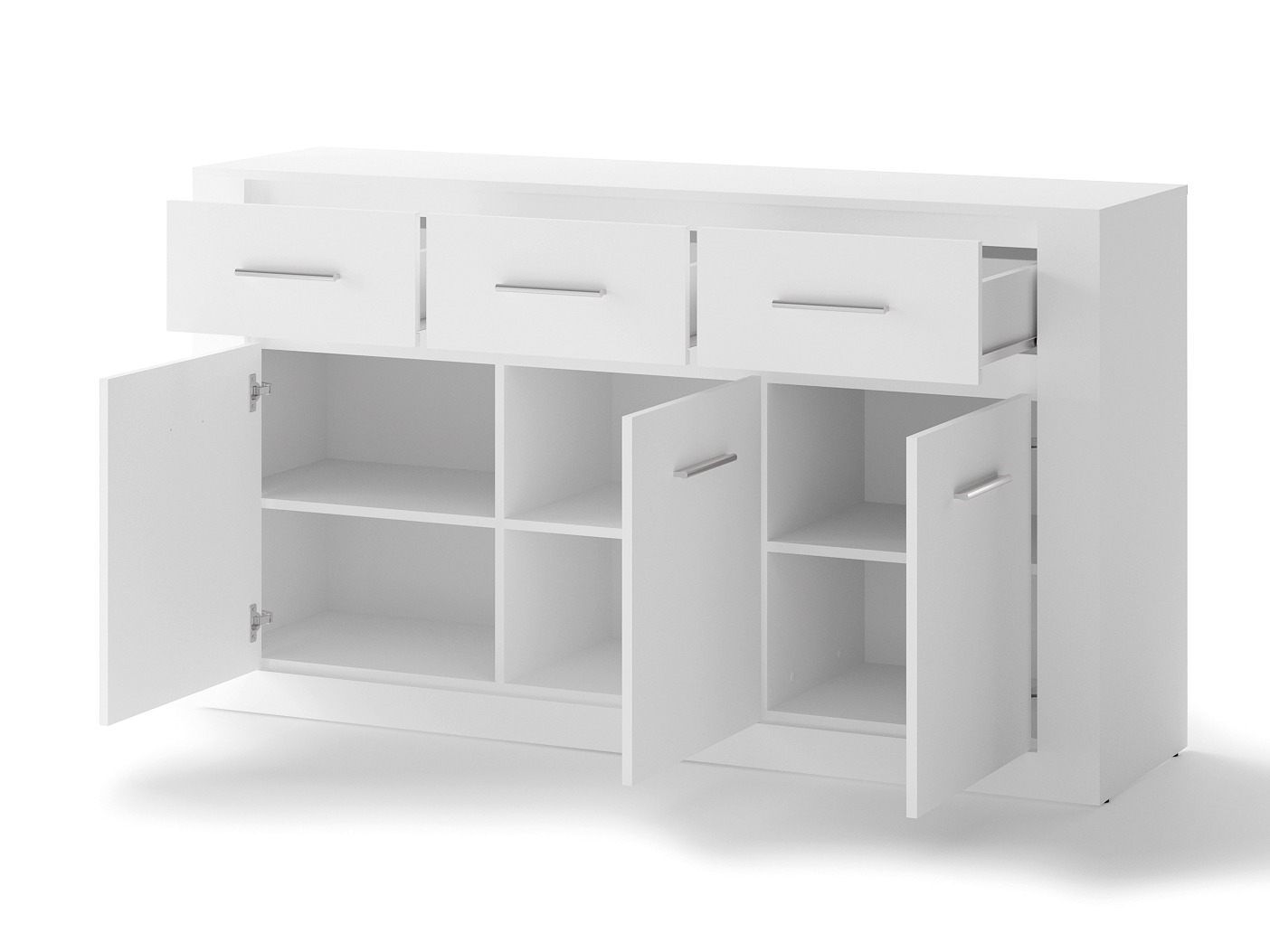 Kommode Cirdelu 109 (Hvid)