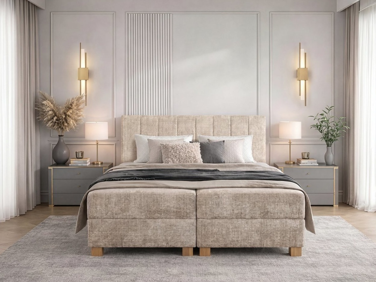 Kontinentalseng Houston 2119 (Beige)