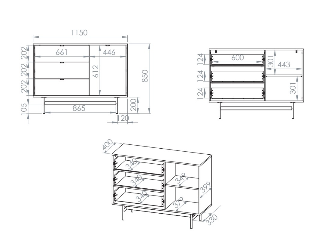 Kommode Morsero 102