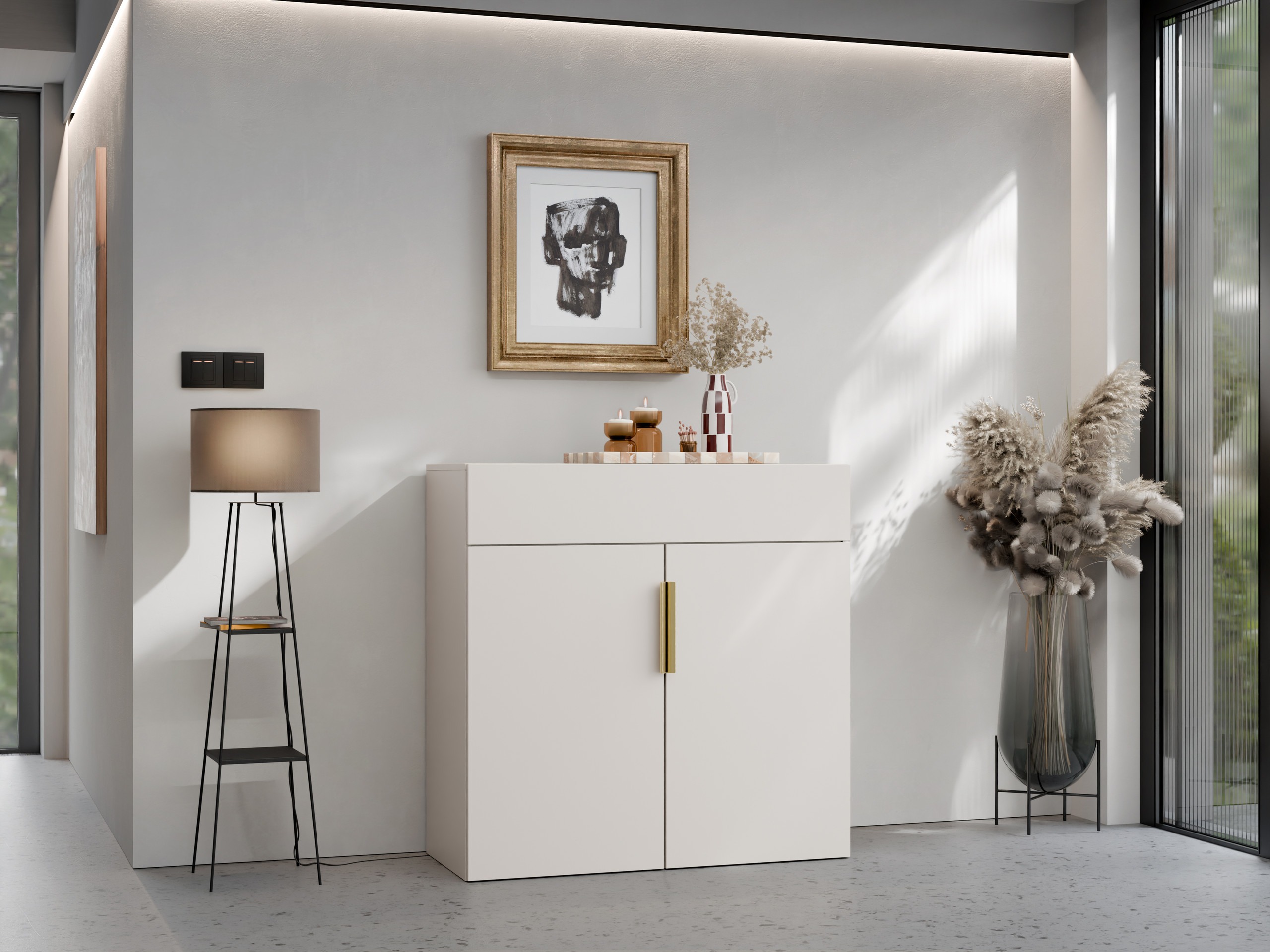 Kommode Comfivo Auditor (Beige)