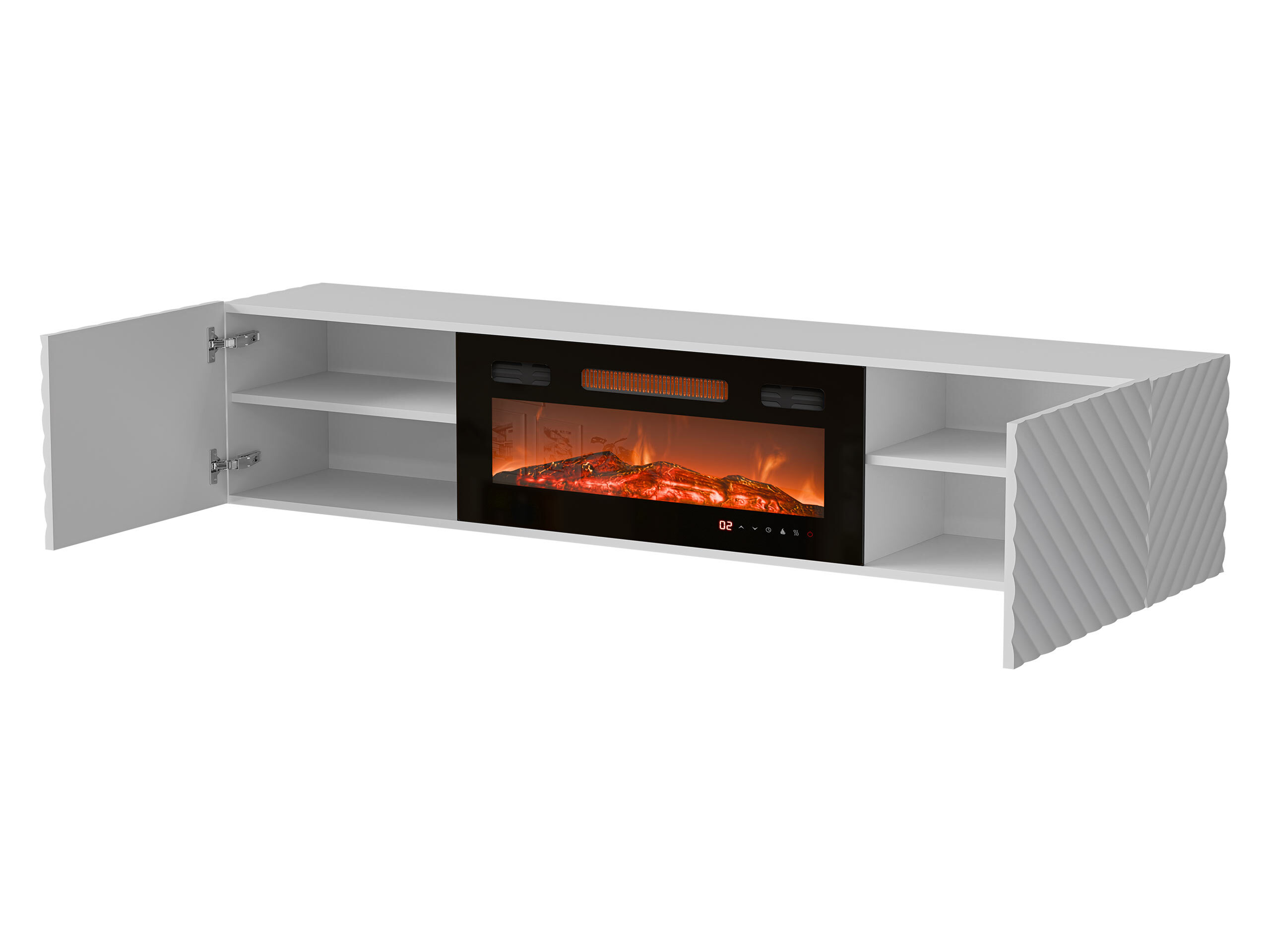TV-bord Charlotte 207 (Hvid)