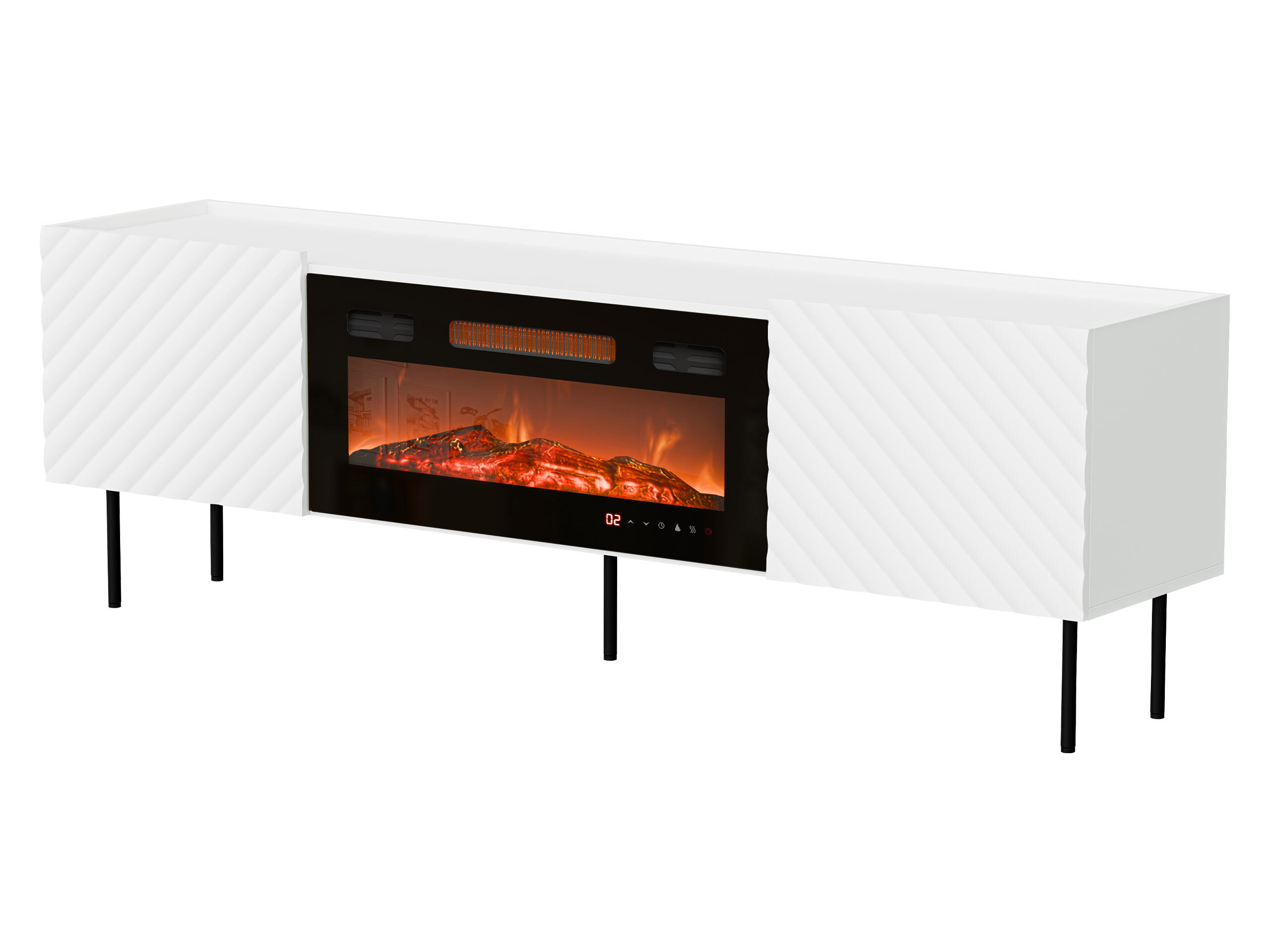 TV-bord Sillen III (Hvid)