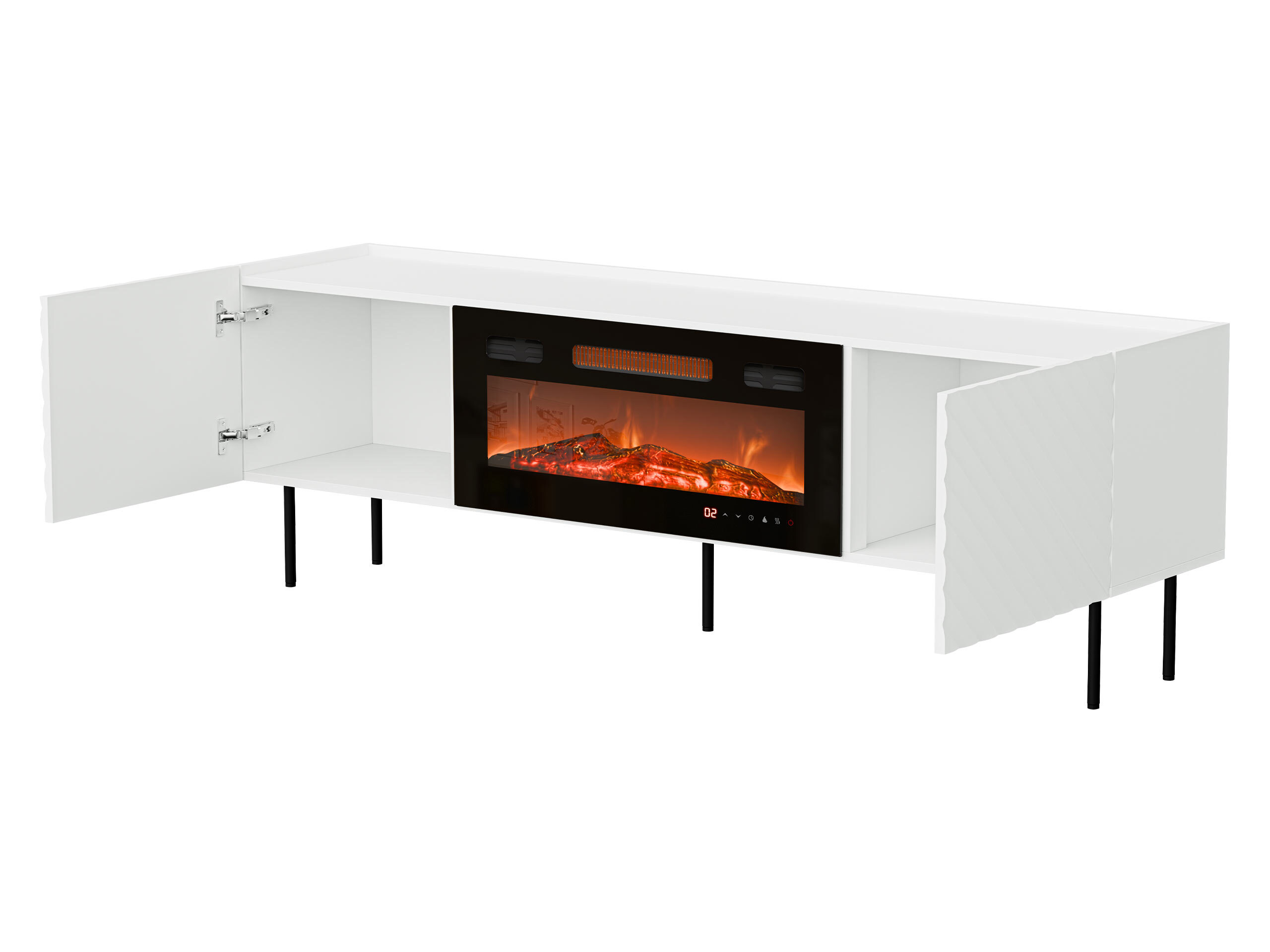 TV-bord Sillen III (Hvid)
