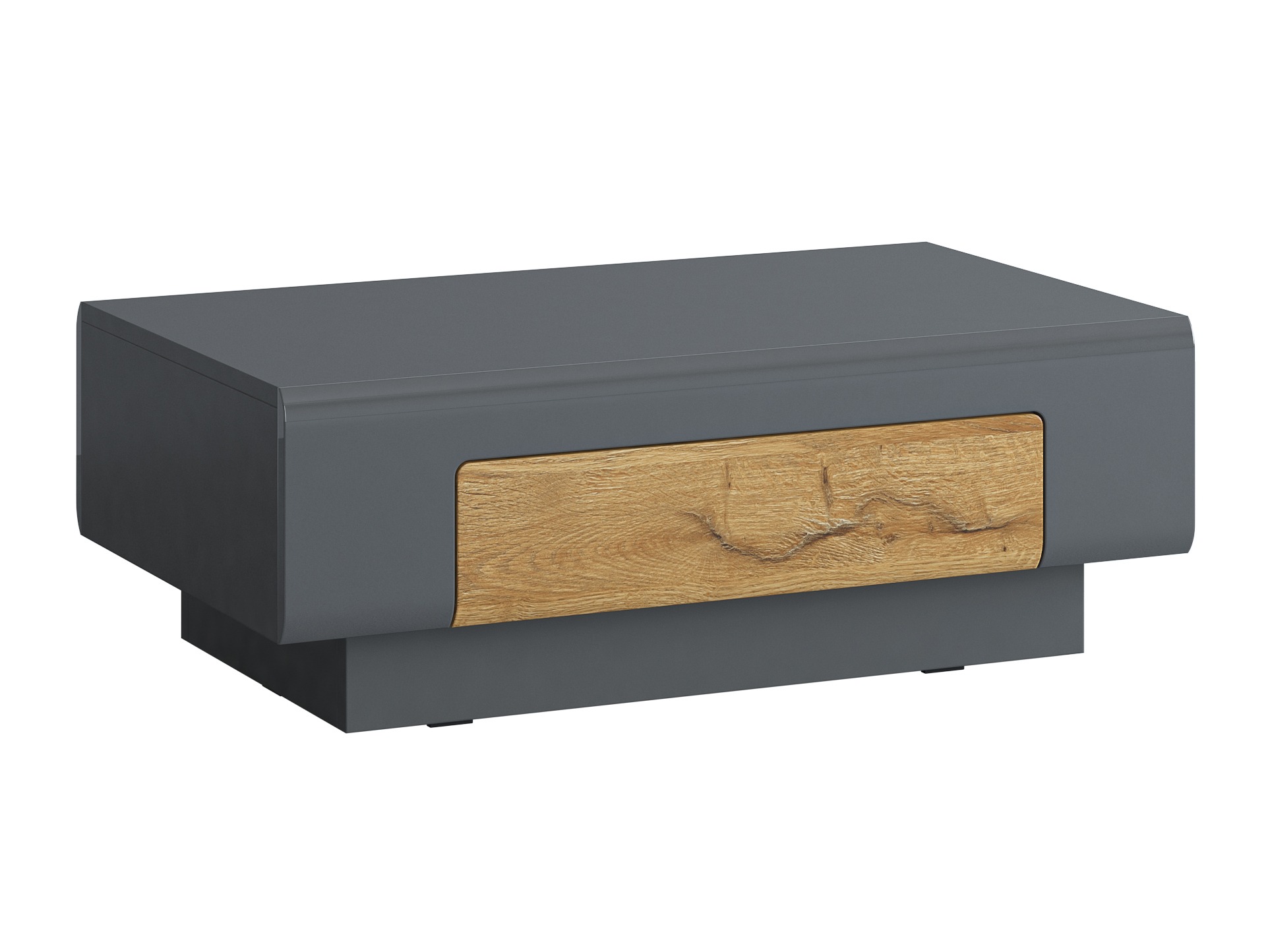 Sofabord Torsone 111 (Antracit + Gloss antracit + Grandson eg)
