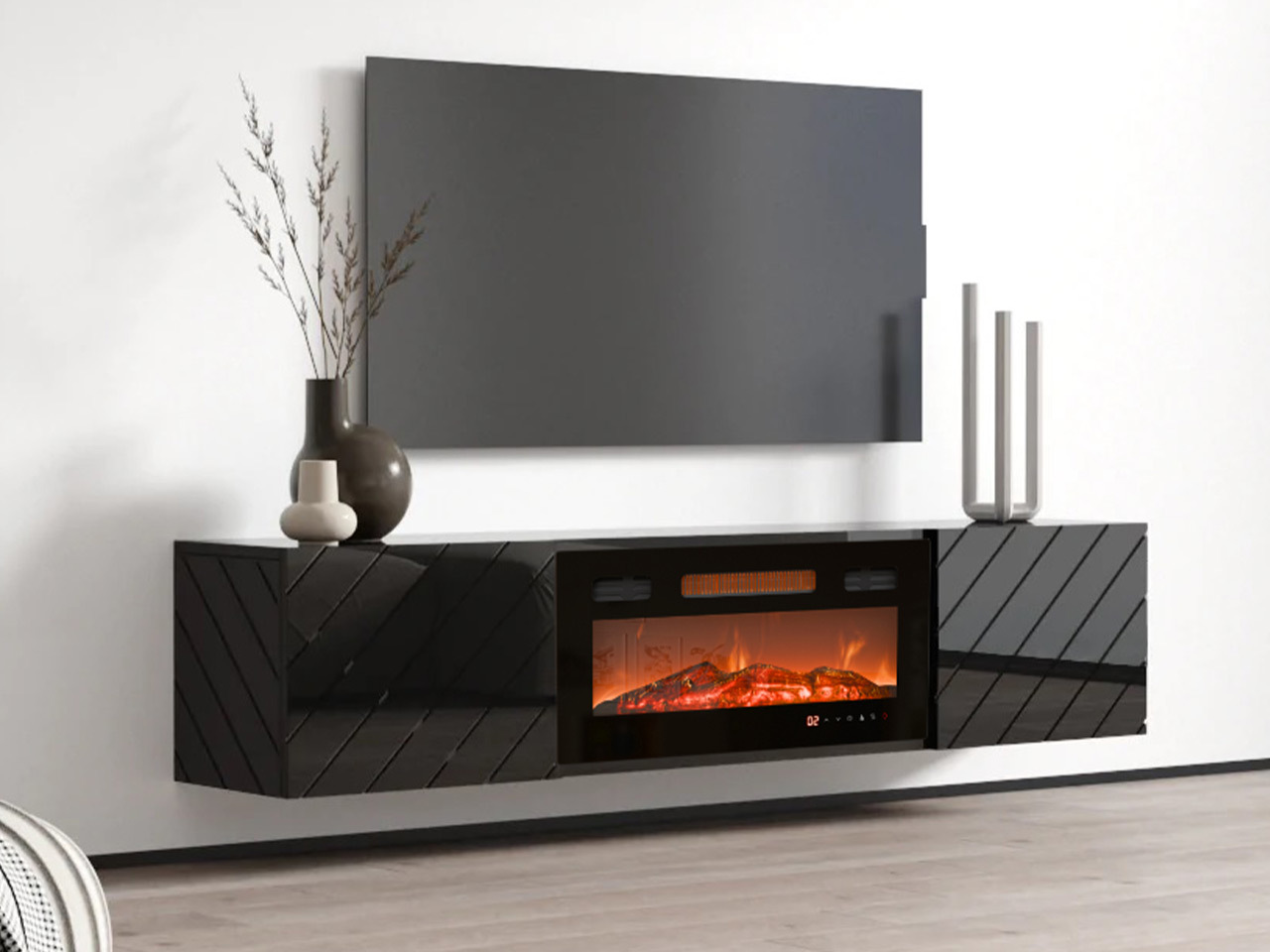 TV-bord Mensura (Sort)