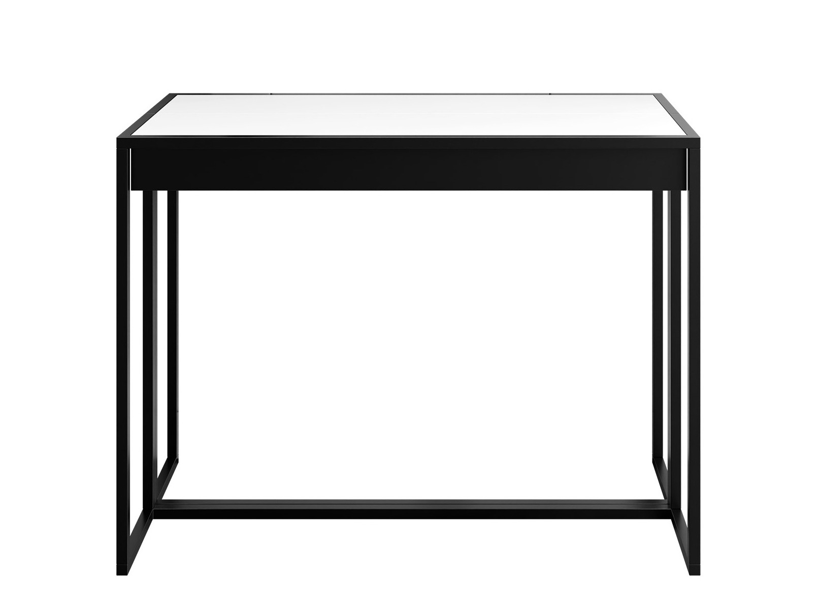 Klapbord Oswego 180 (Hvid + Sort)
