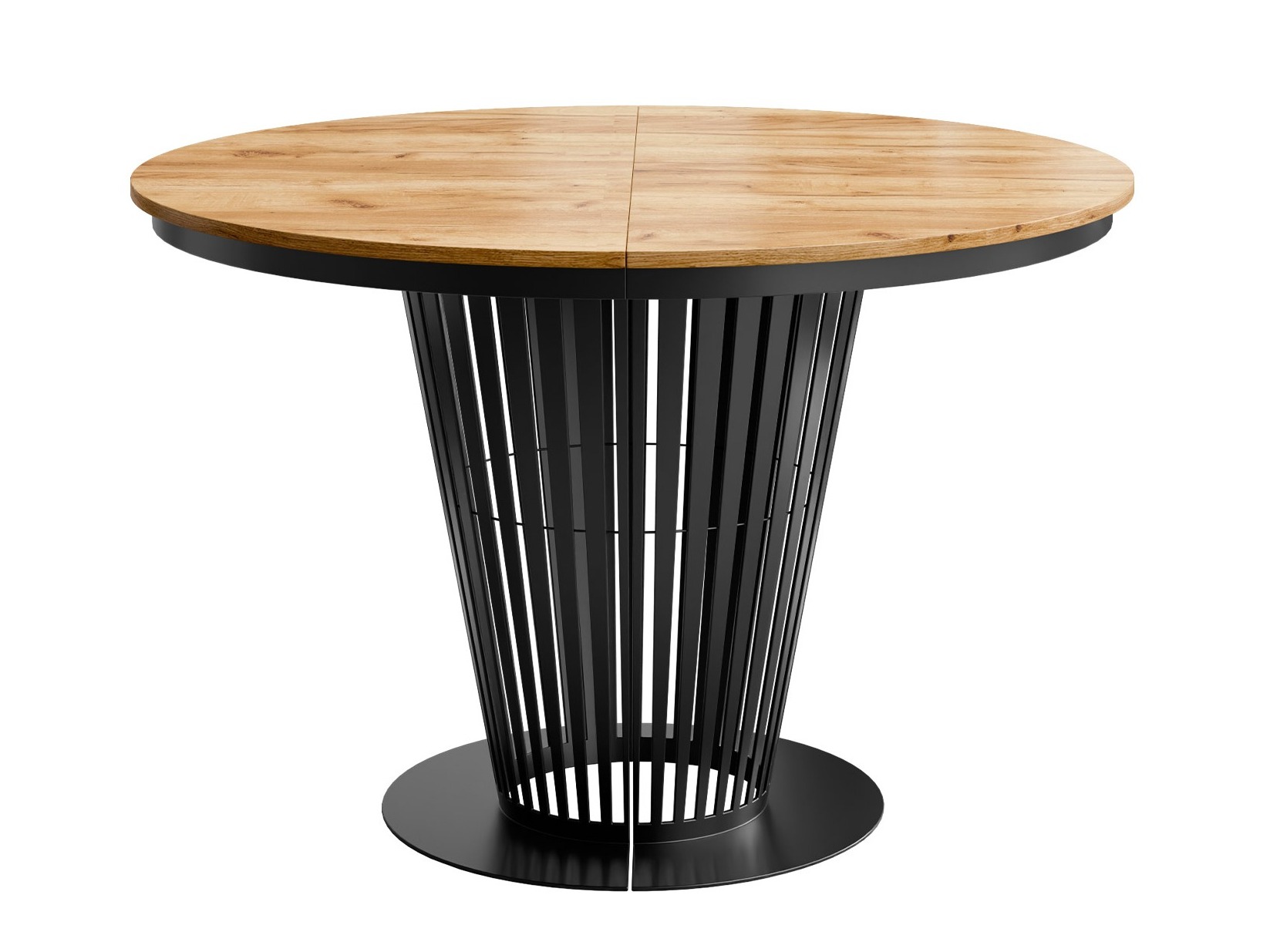 Bord Oswego 179 (Sort + Craft egetræ)