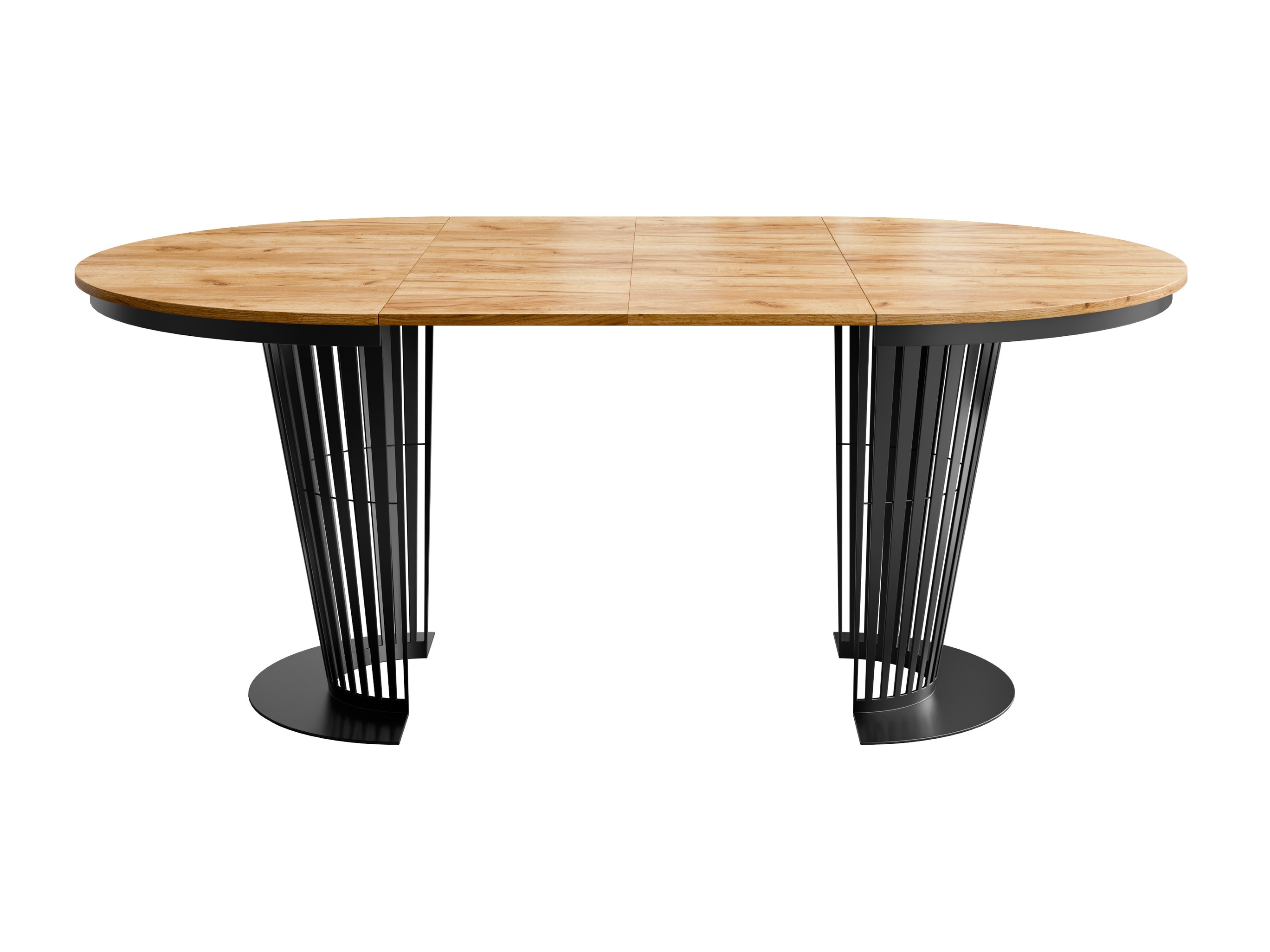 Bord Oswego 181 (Sort + Craft egetræ)