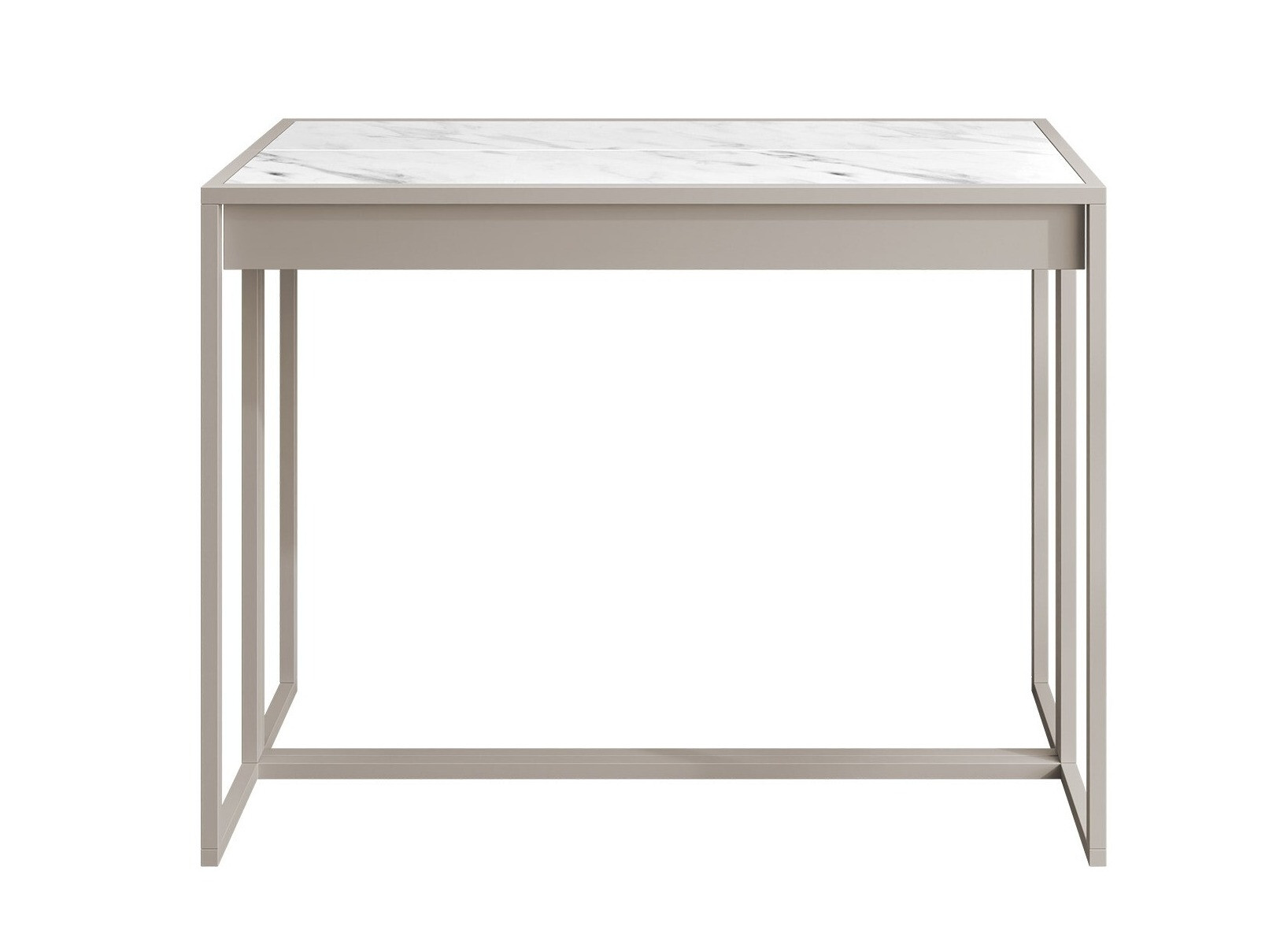 Klapbord Oswego 180 (Hvid marmor + Kashmir)