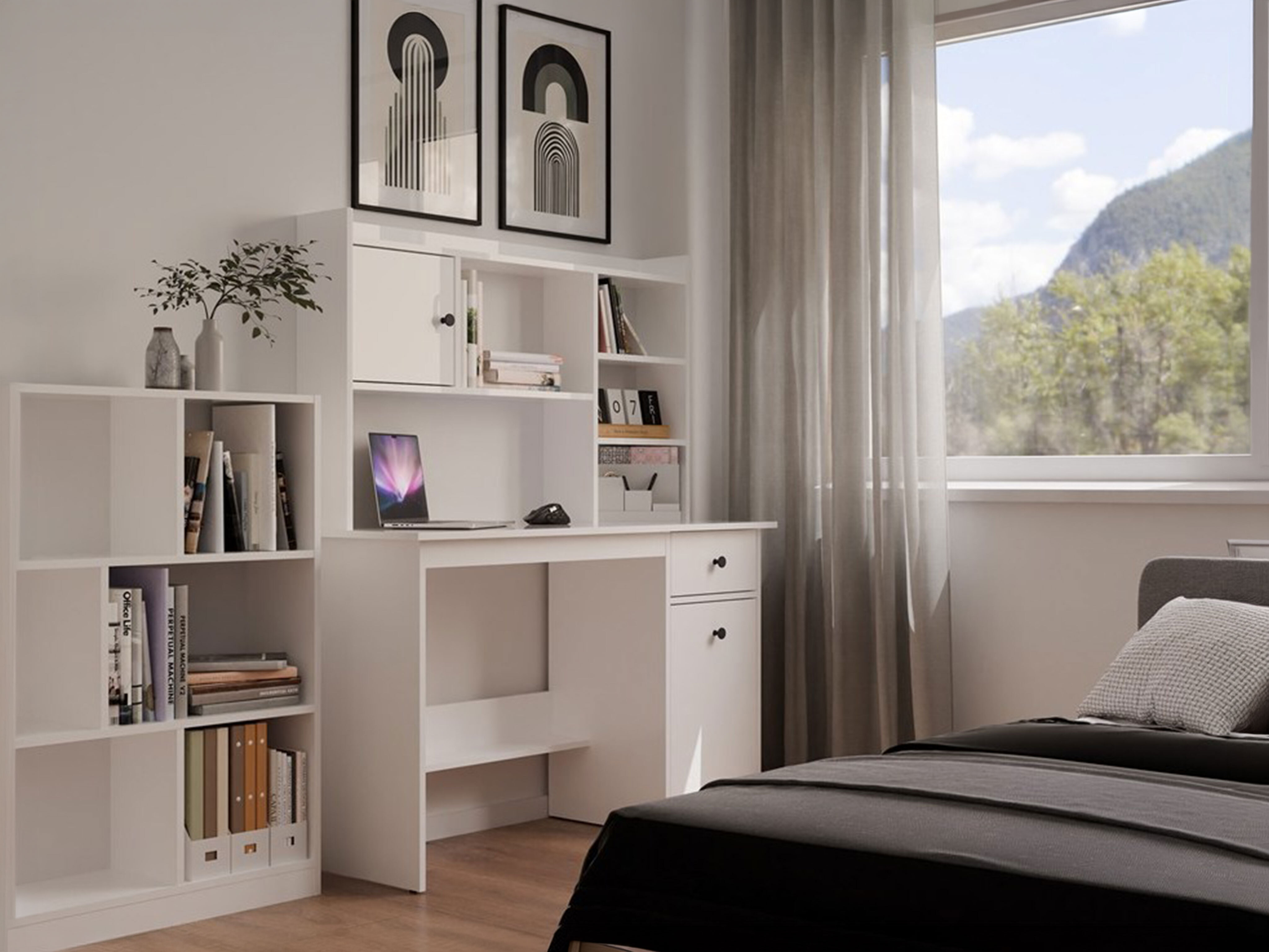 Skrivebord Mandeville 376 (Hvid)