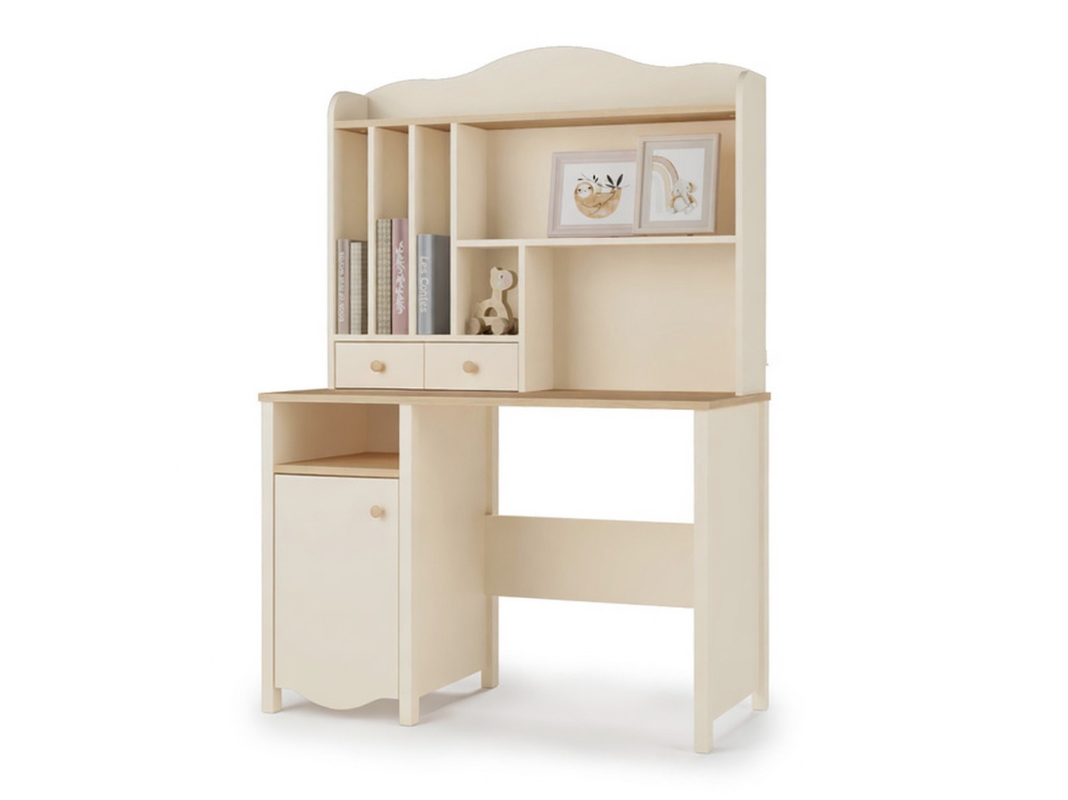 Vægreol Velferi 115 (Beige + Egetræ)