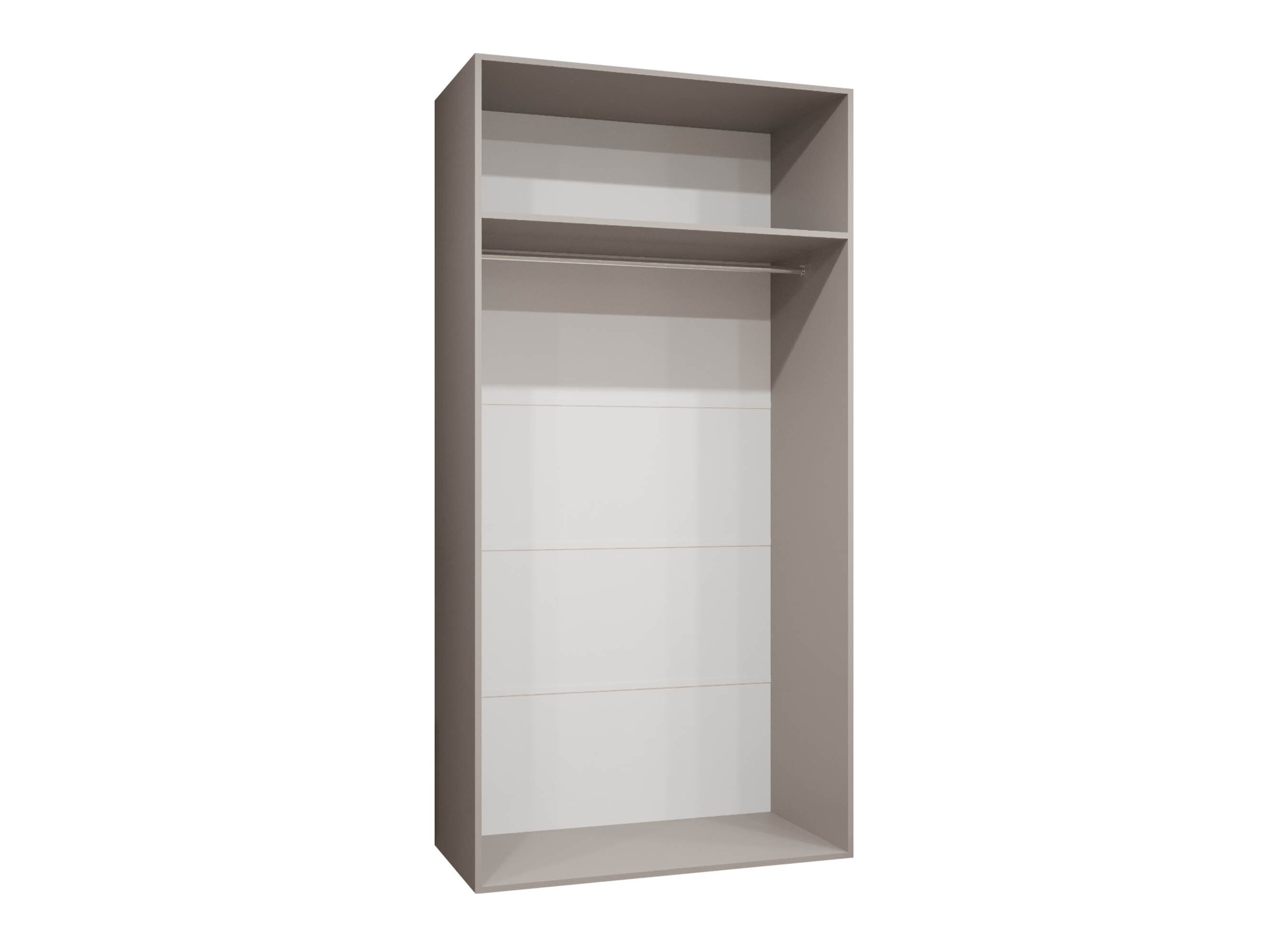 Garderobeskab Hartford 600 (Hvid)
