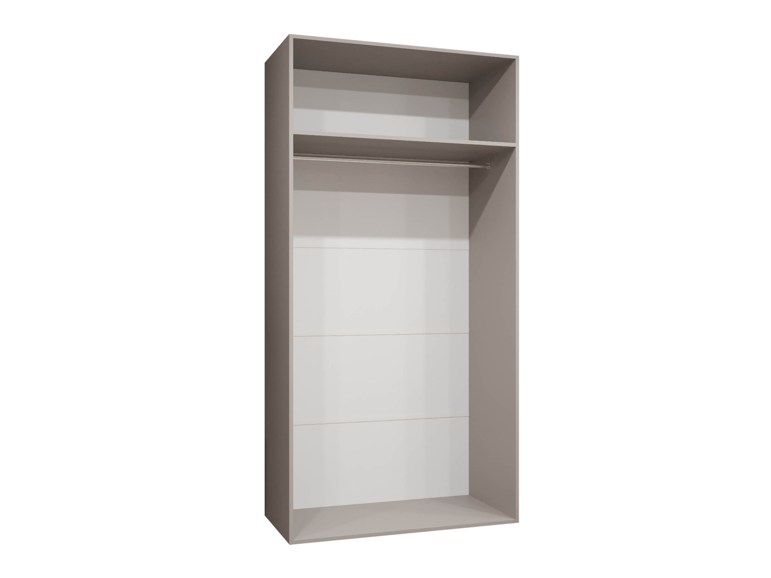Garderobeskab Hartford 603 (Sort)