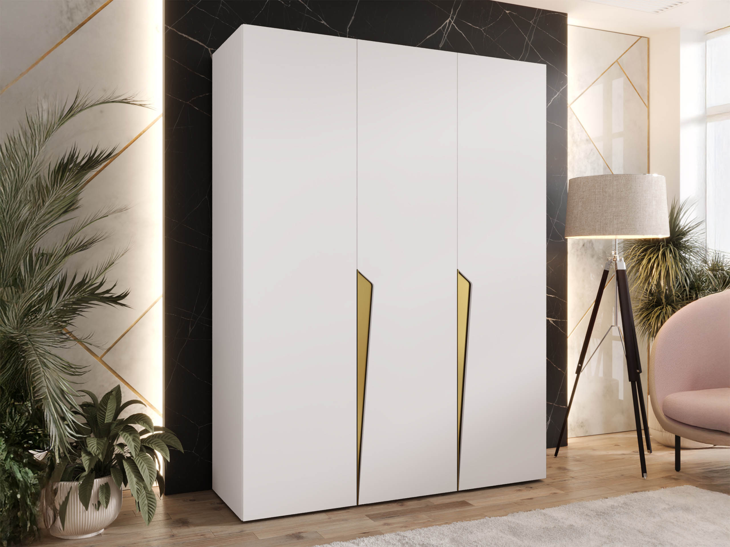 Garderobeskab Hartford 604 (Hvid)